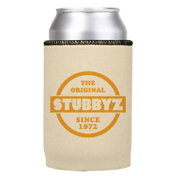 The Original Stubbyz Stubby Cooler (Tan), Australian Made by Stubbyz
