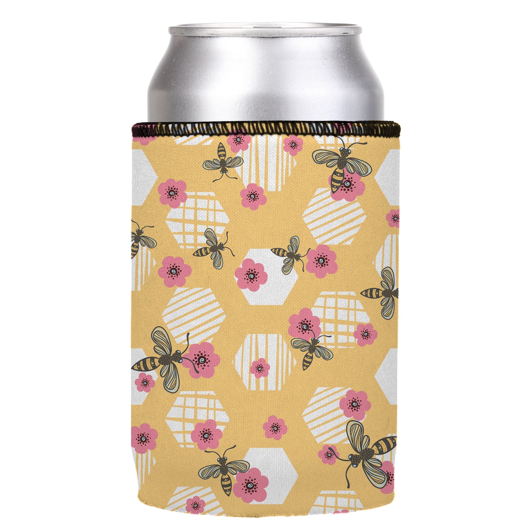 Stubbyz Honey Bee Stubby Cooler 2-Pack