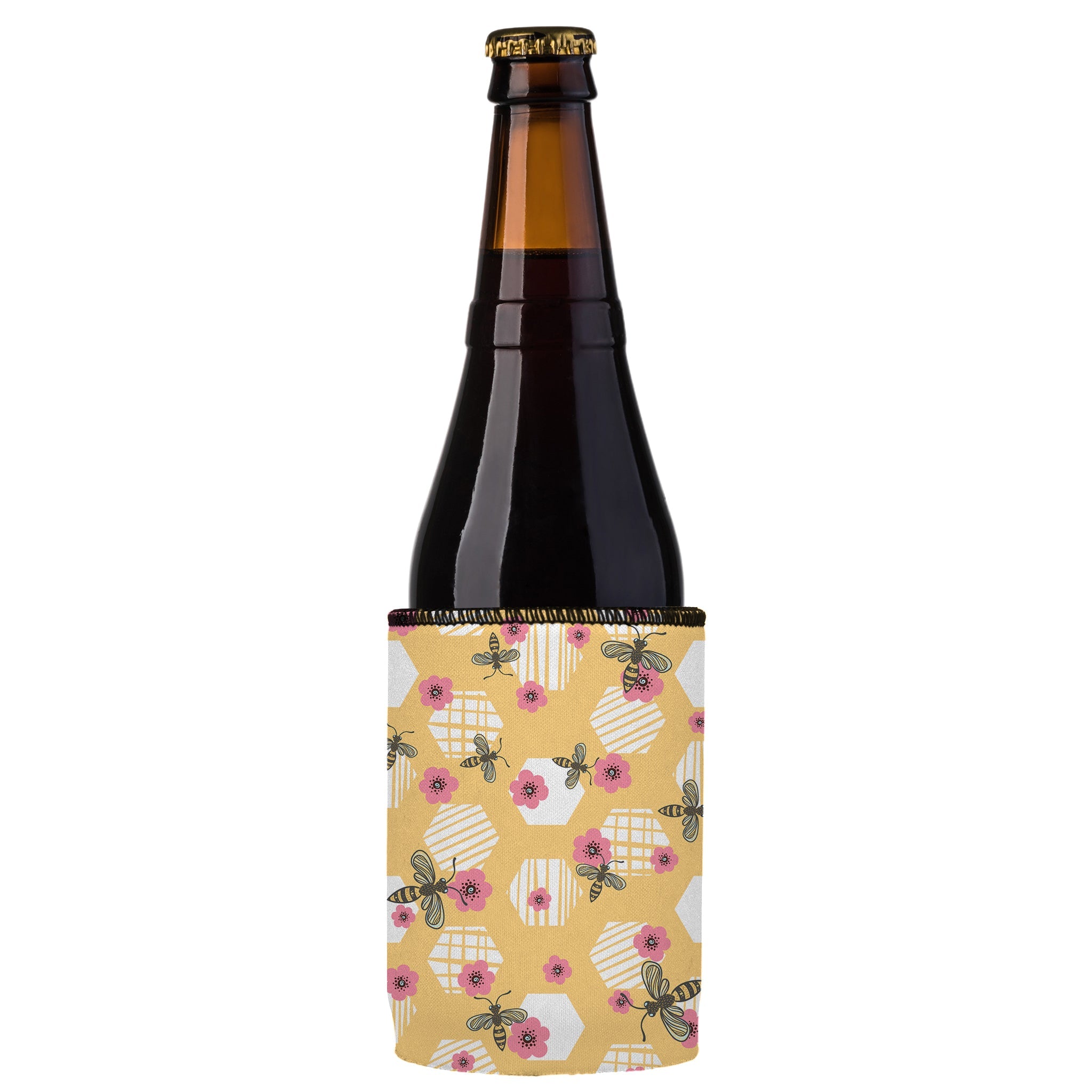 Stubbyz Honey Bee Stubby Cooler 2-Pack