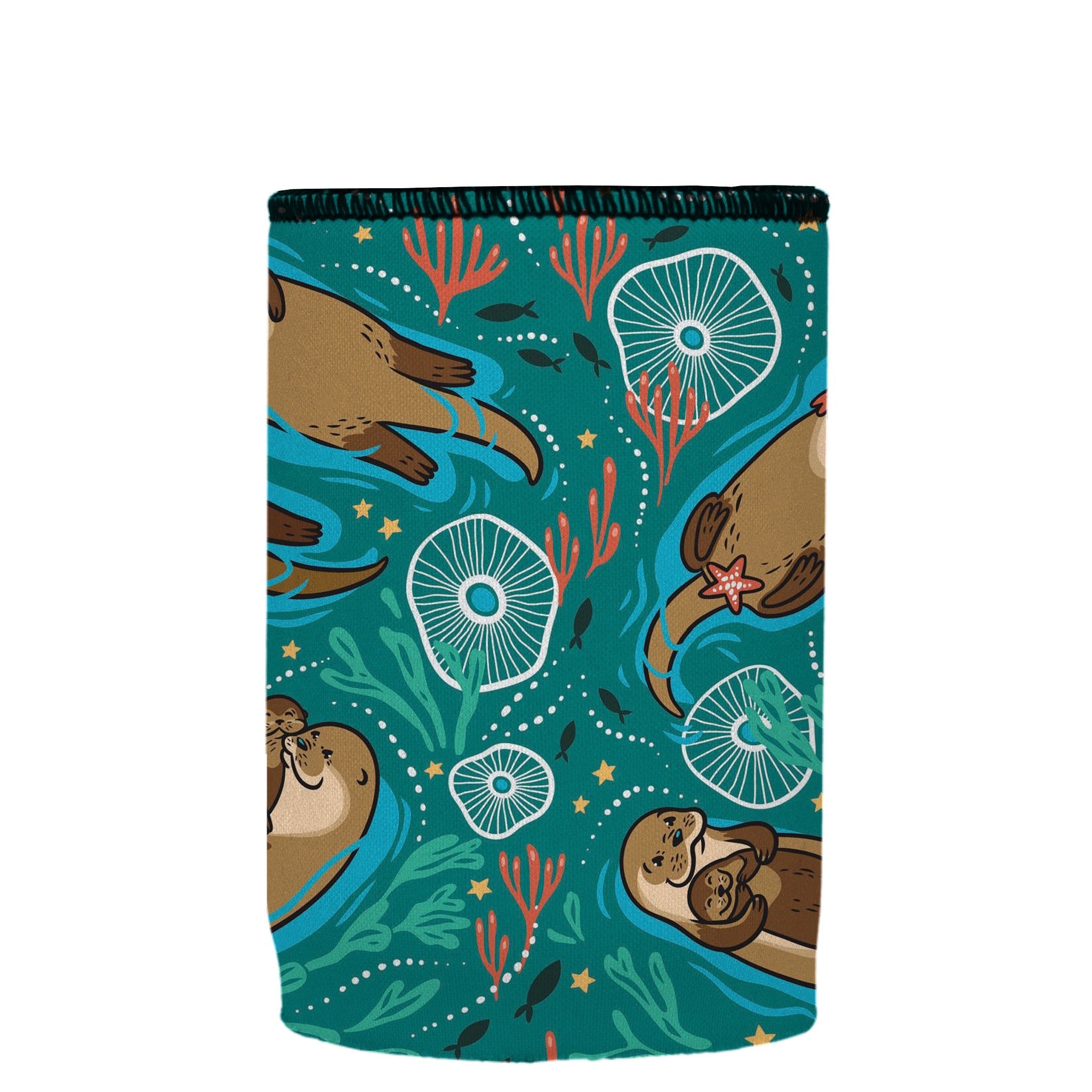 Stubbyz Sea Otters Chillin Stubby Cooler 2-Pack