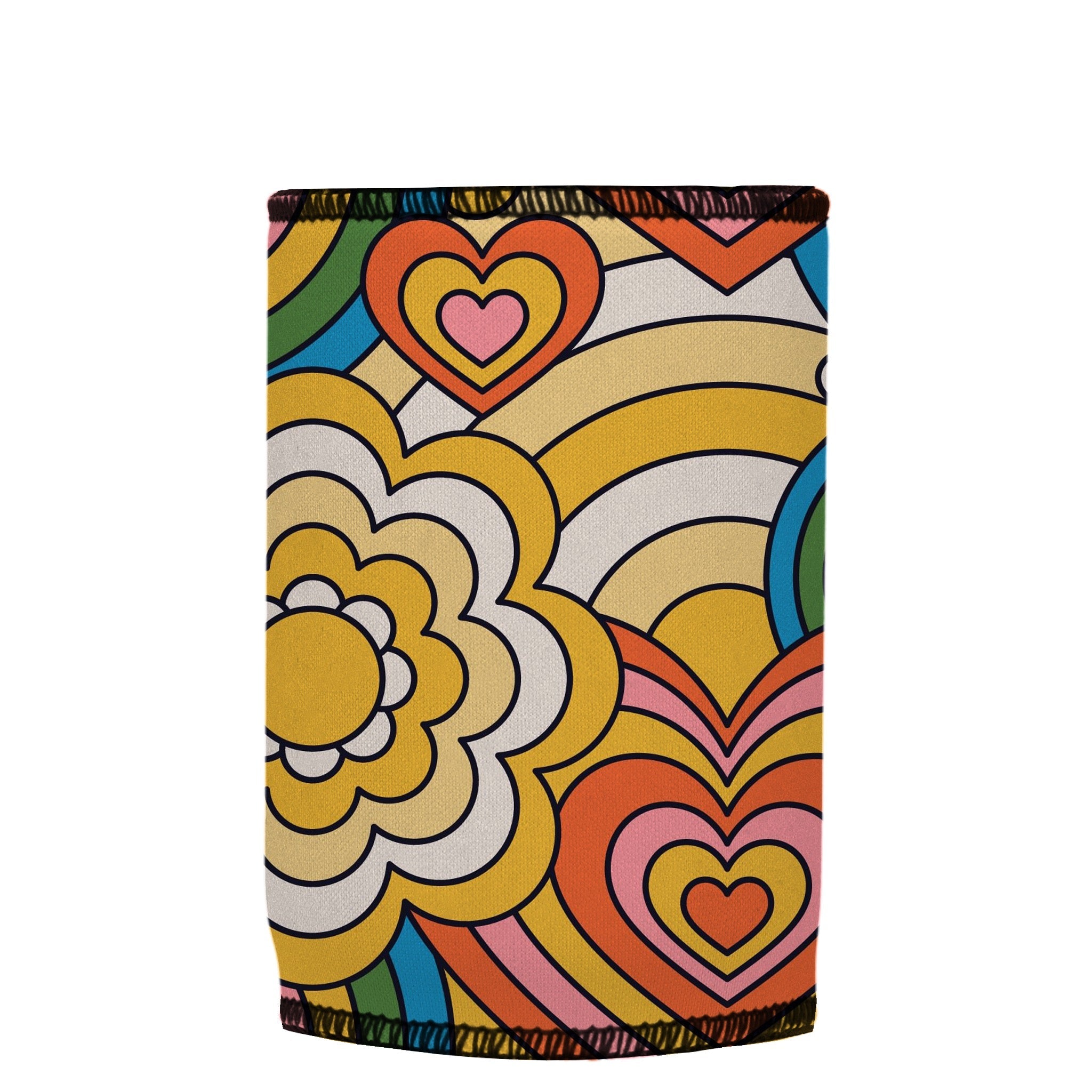 Stubbyz 60s Hearts Stubby Cooler 2-Pack