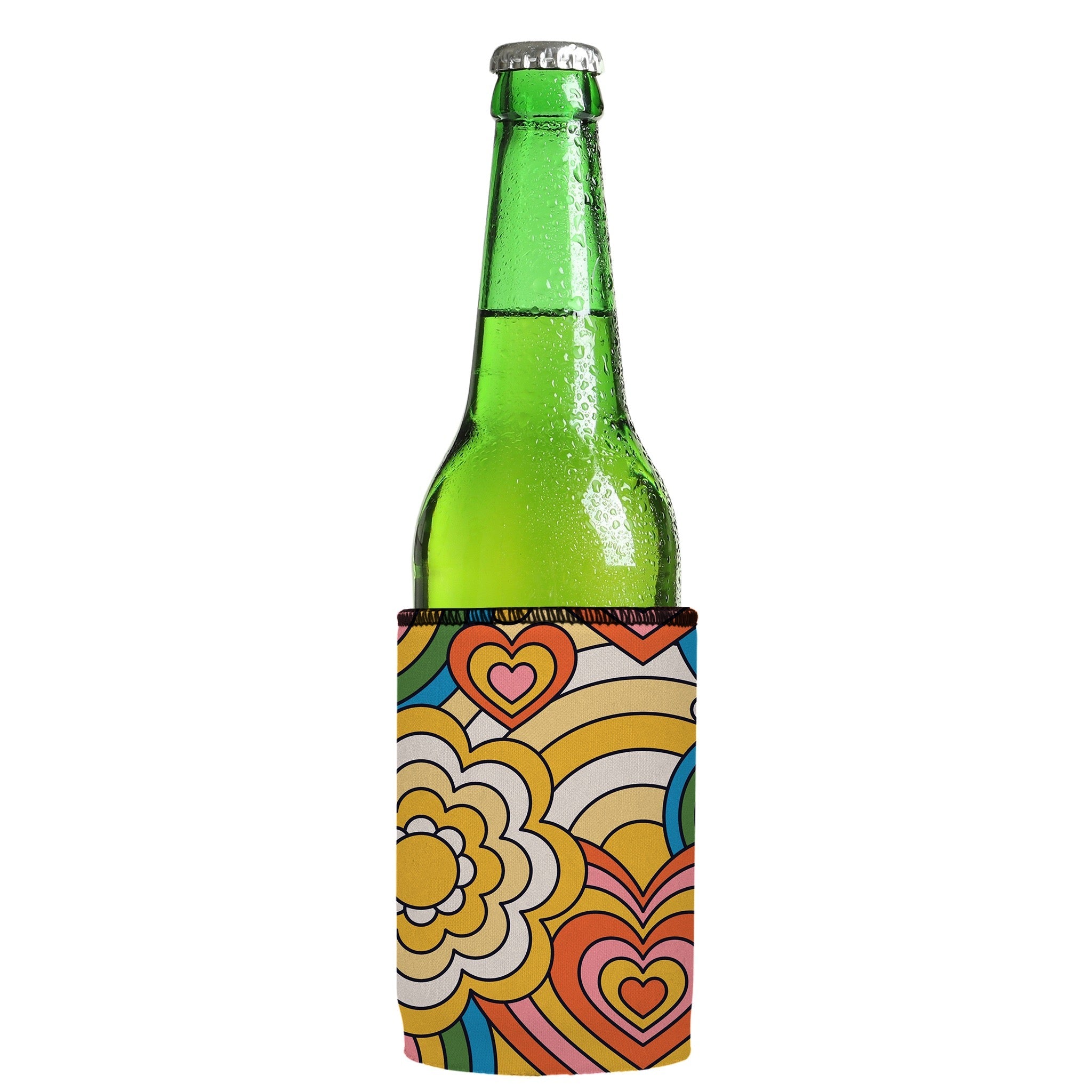 Stubbyz 60s Hearts Stubby Cooler 2-Pack