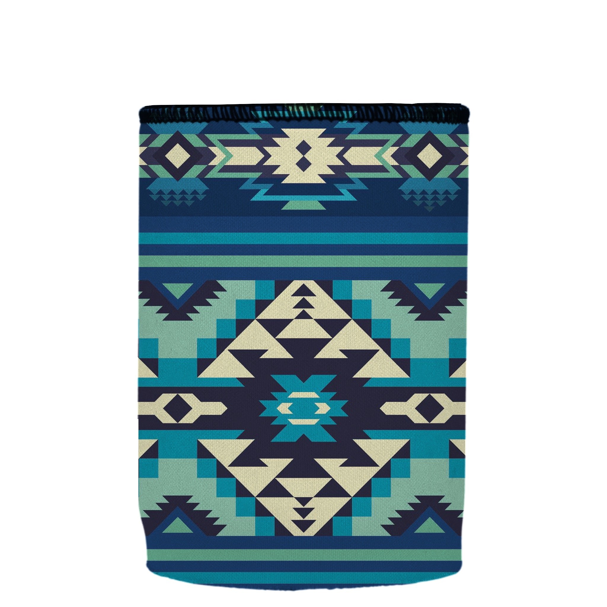Stubbyz Blue Navajo Rug Stubby Cooler 2-Pack