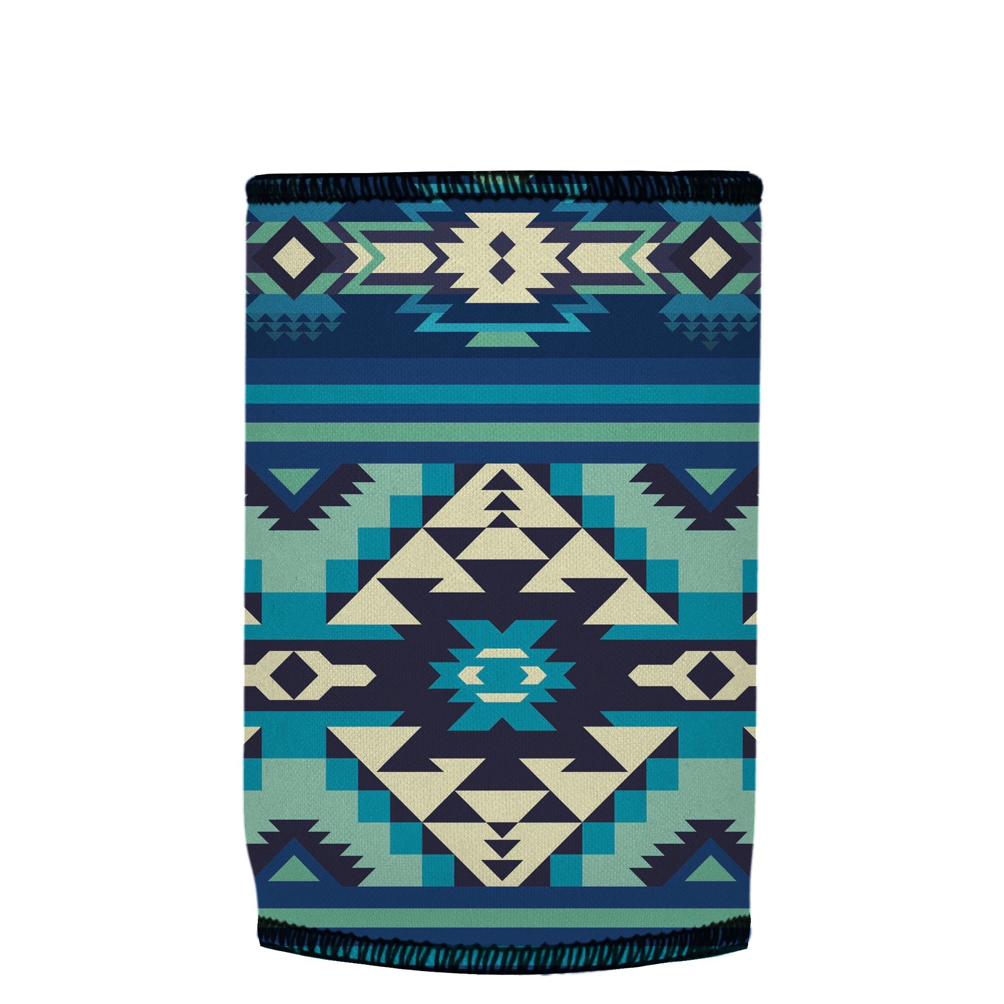 Stubbyz Blue Navajo Rug Stubby Cooler 2-Pack