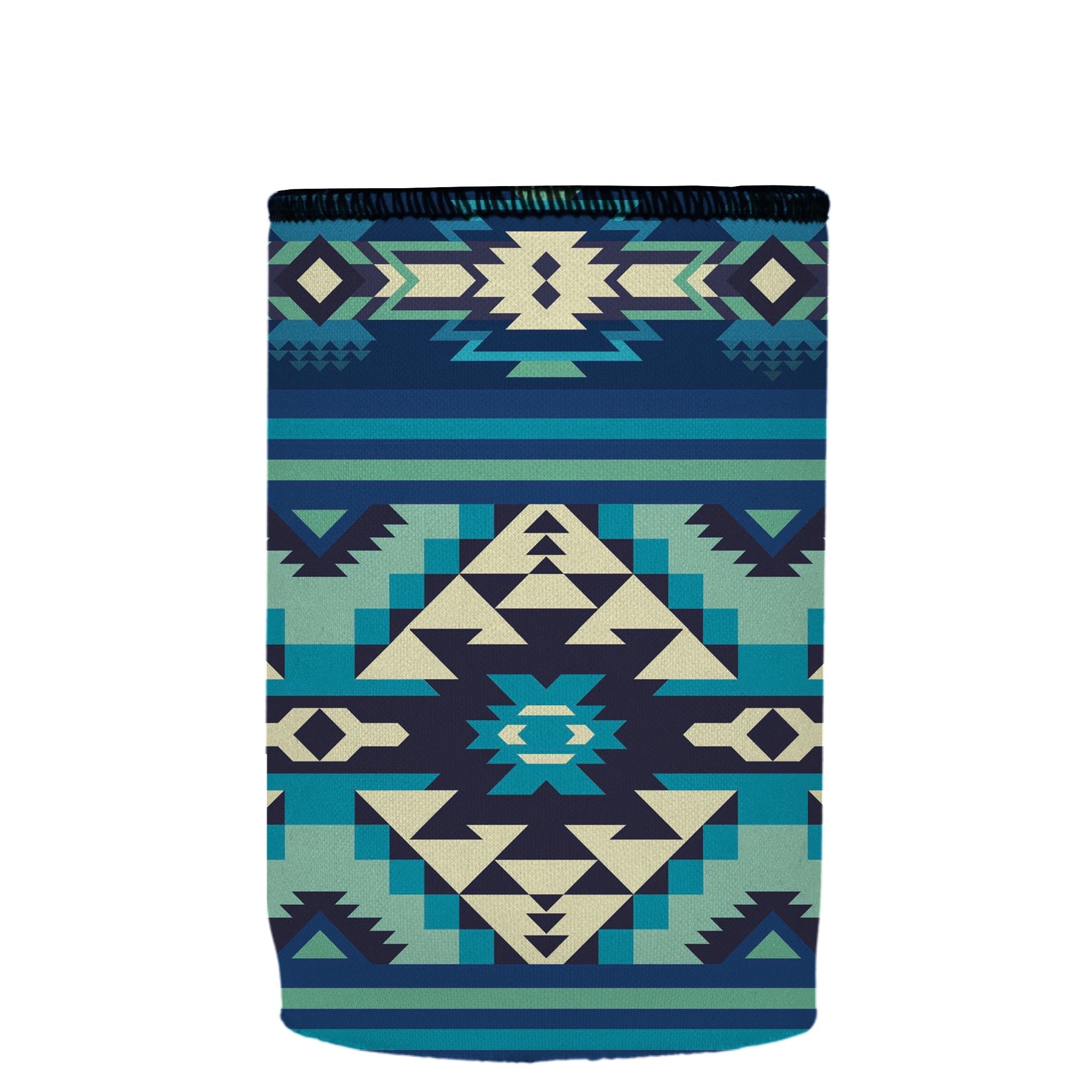 Stubbyz Blue Navajo Rug Stubby Cooler 2-Pack