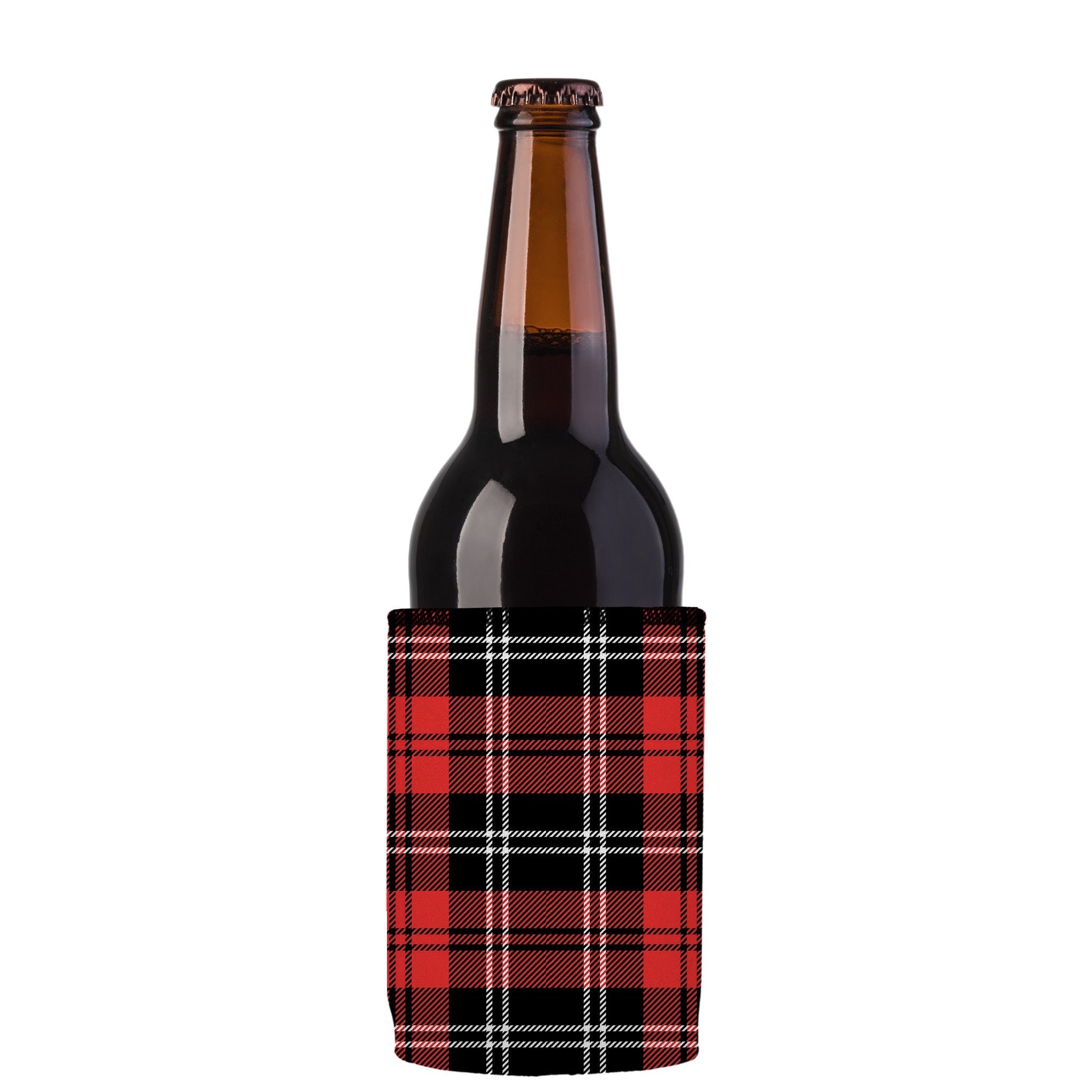 Stubbyz Scottish Tartan Plaid Stubby Cooler 2-Pack