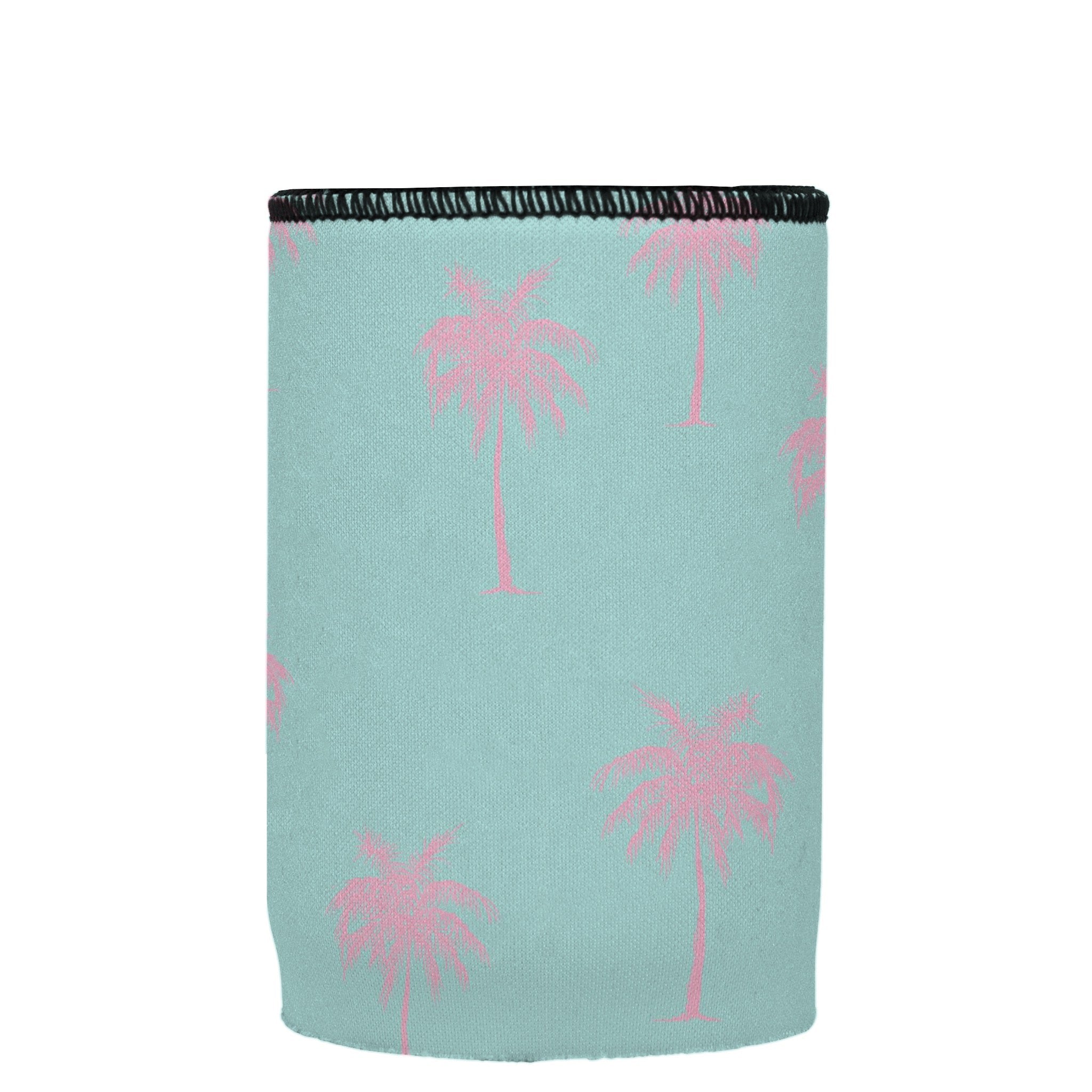 Stubbyz Palm Trees Pink Aqua Stubby Cooler 3-Pack