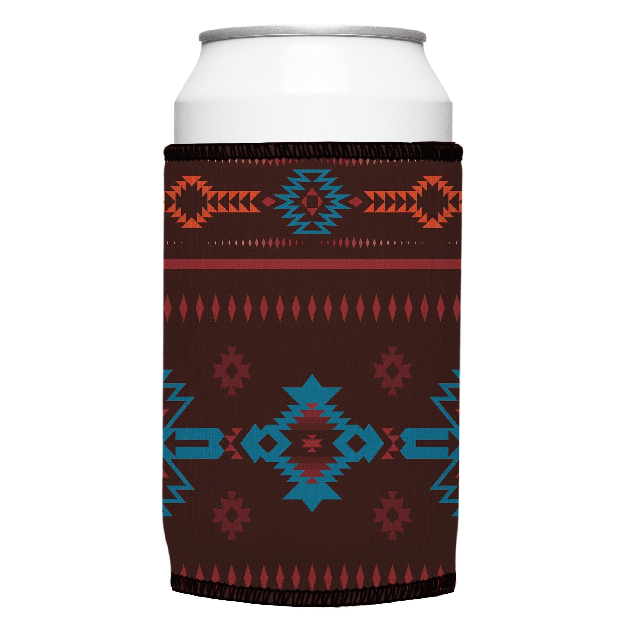 Stubbyz Brown Navajo Rug Stubby Cooler 2-Pack