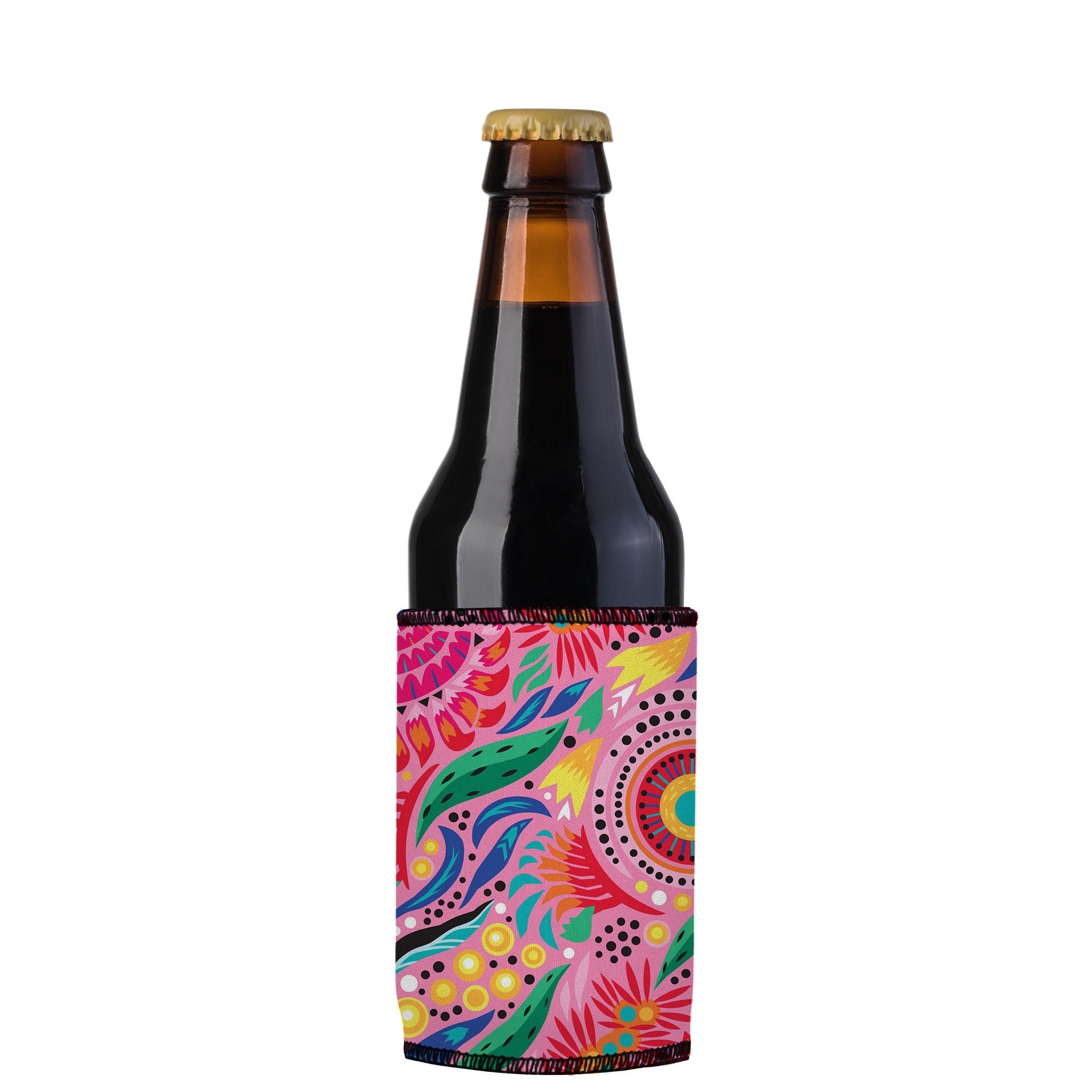Stubbyz Australian Flowers Stubby Cooler 2-Pack