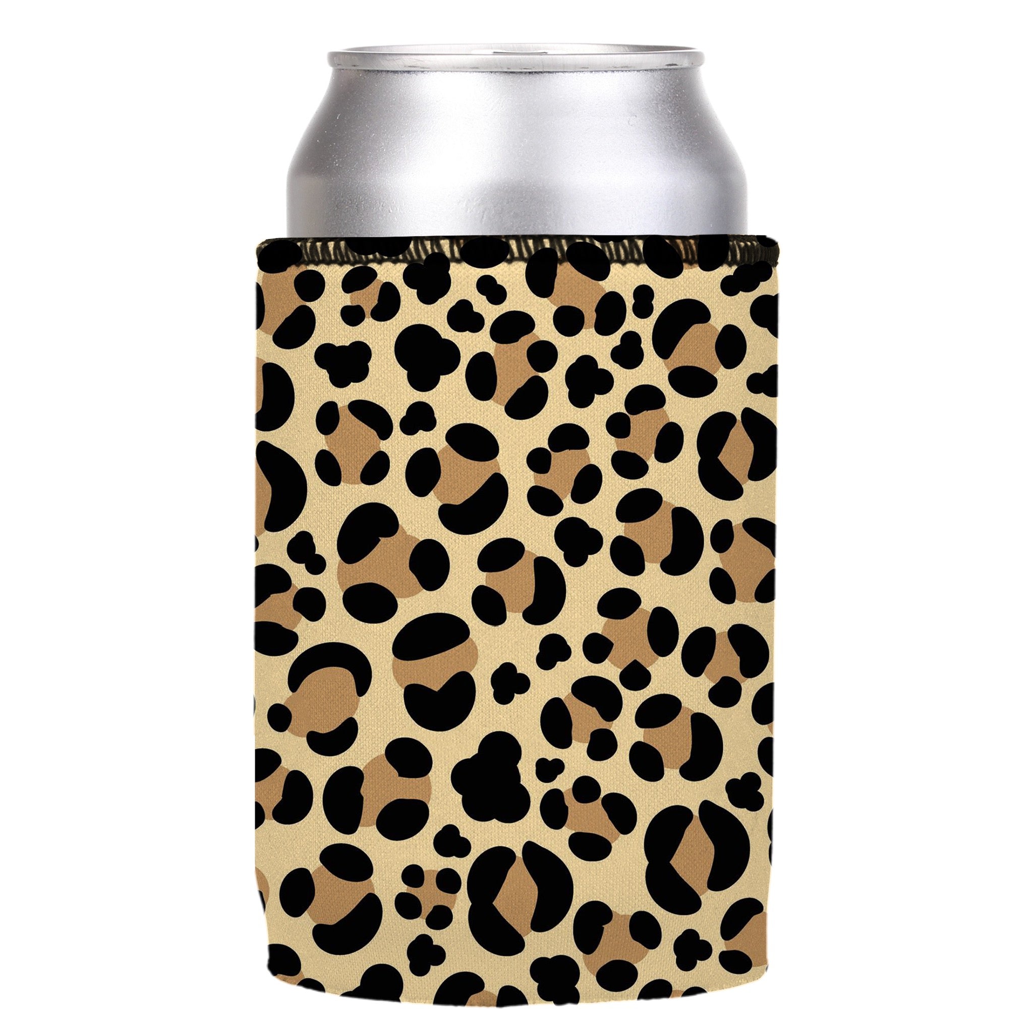 Stubbyz Leopard Print Stubby Cooler