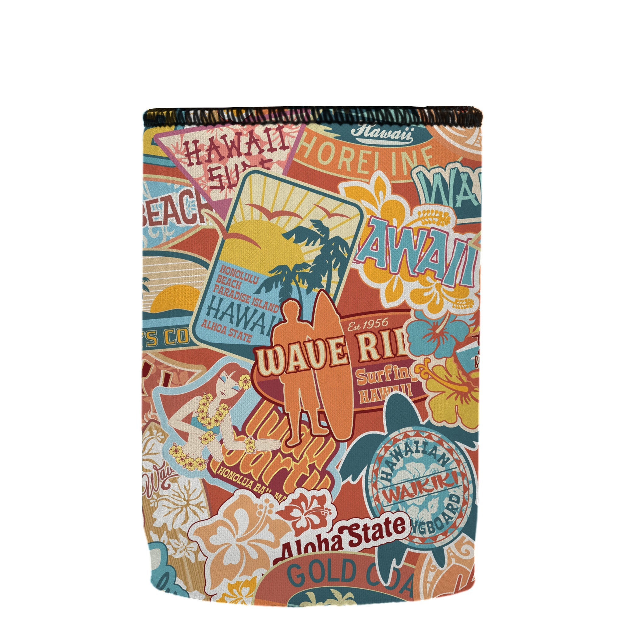 Stubbyz Hawaiian Vibes Stubby Cooler 2-Pack
