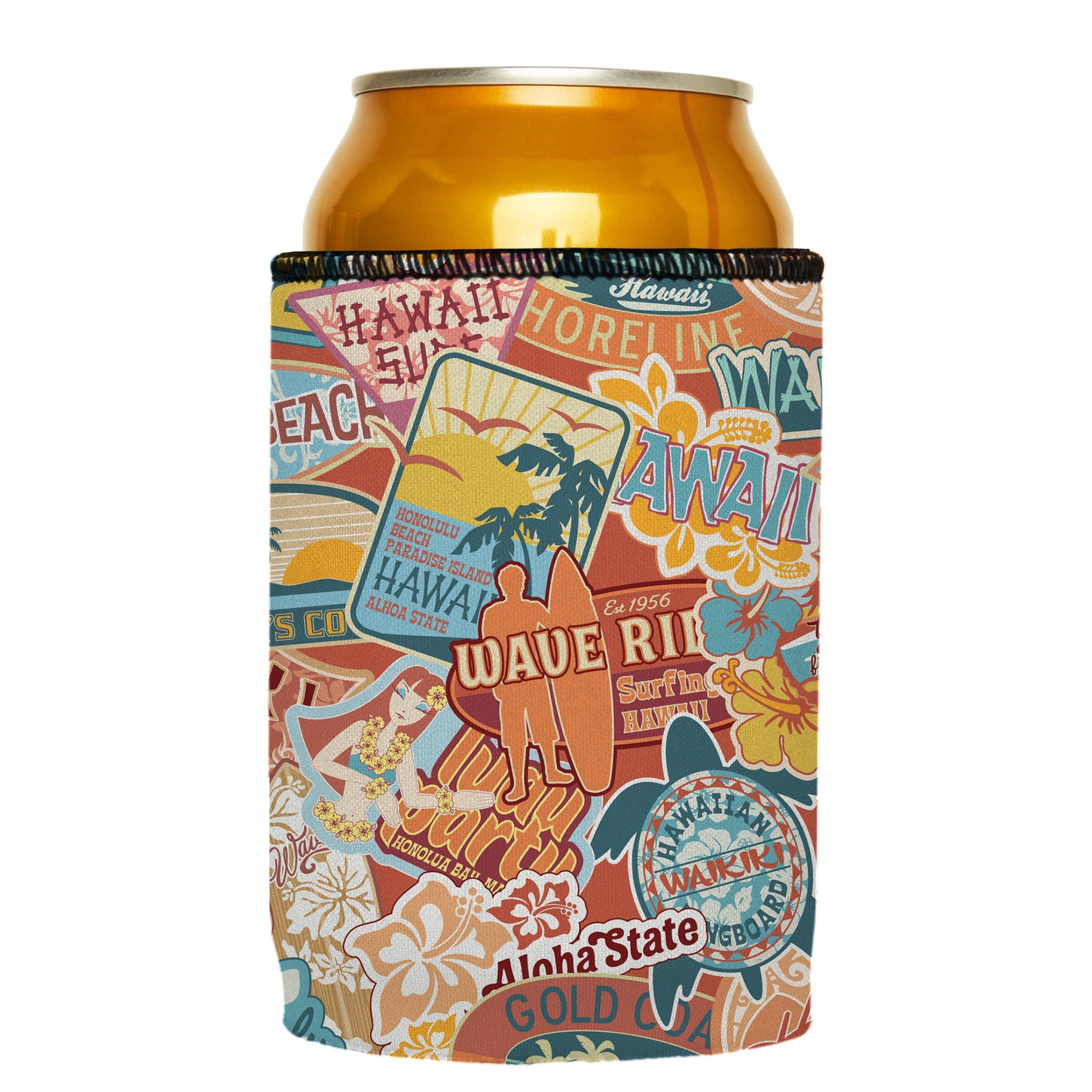 Stubbyz Hawaiian Vibes Stubby Cooler 2-Pack