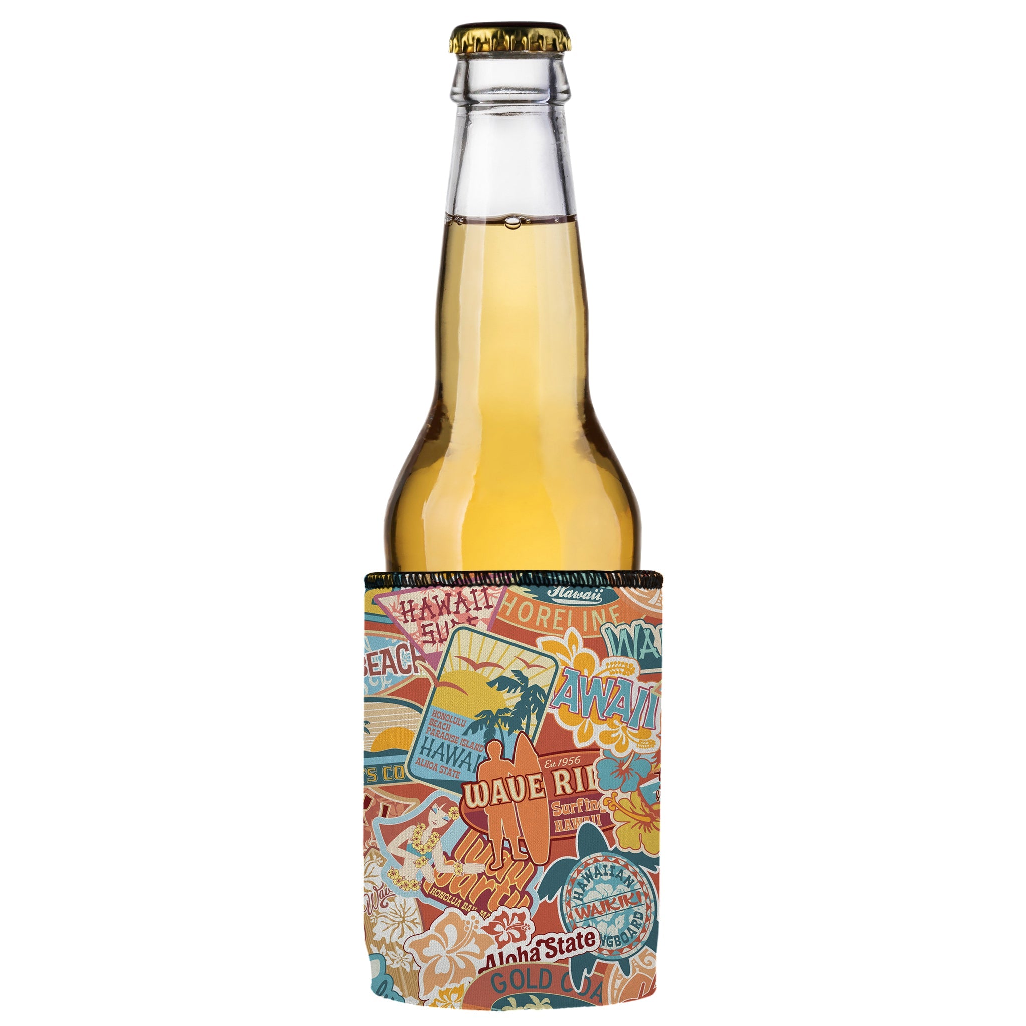 Stubbyz Hawaiian Vibes Stubby Cooler 2-Pack