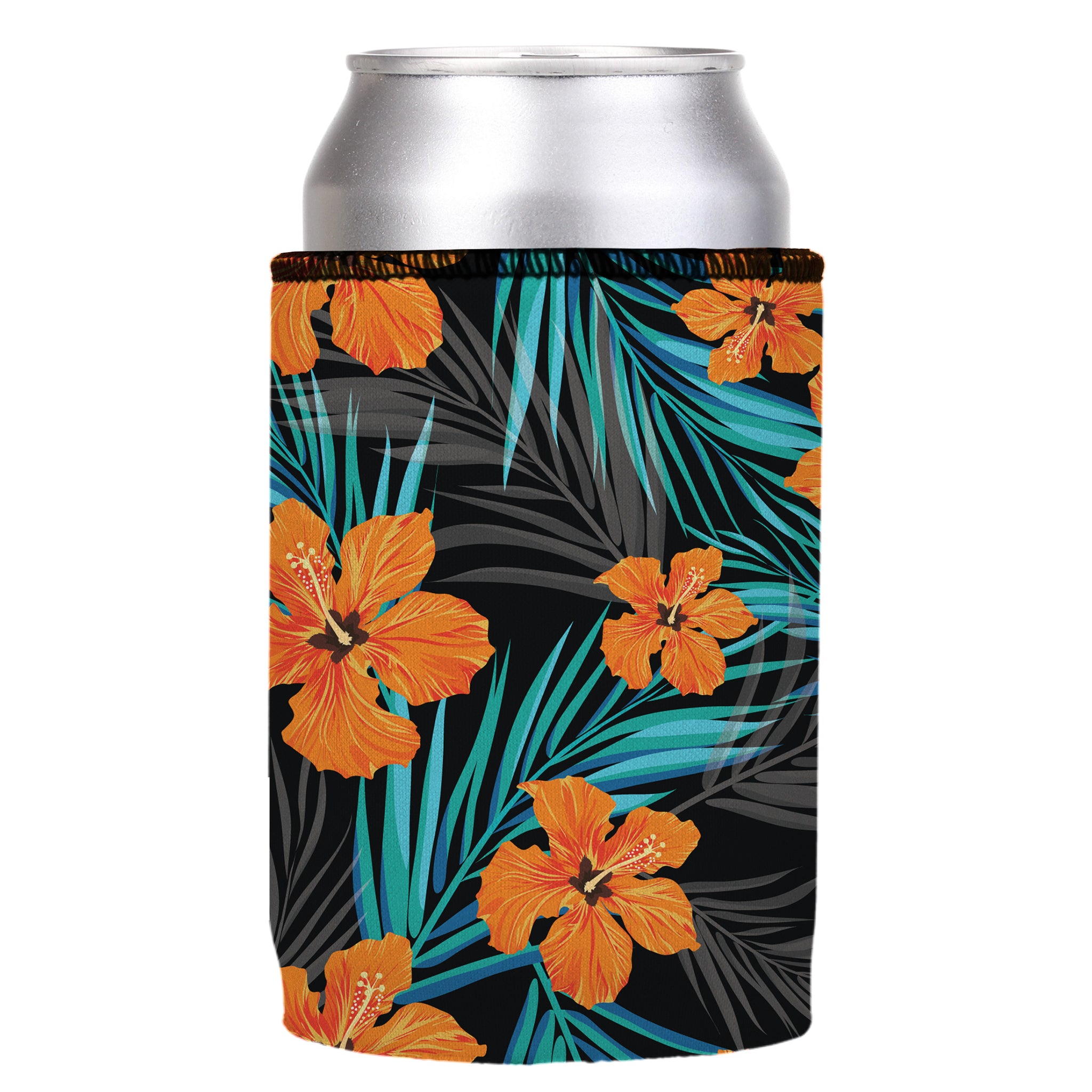 Stubbyz Island Hibiscus Stubby Cooler