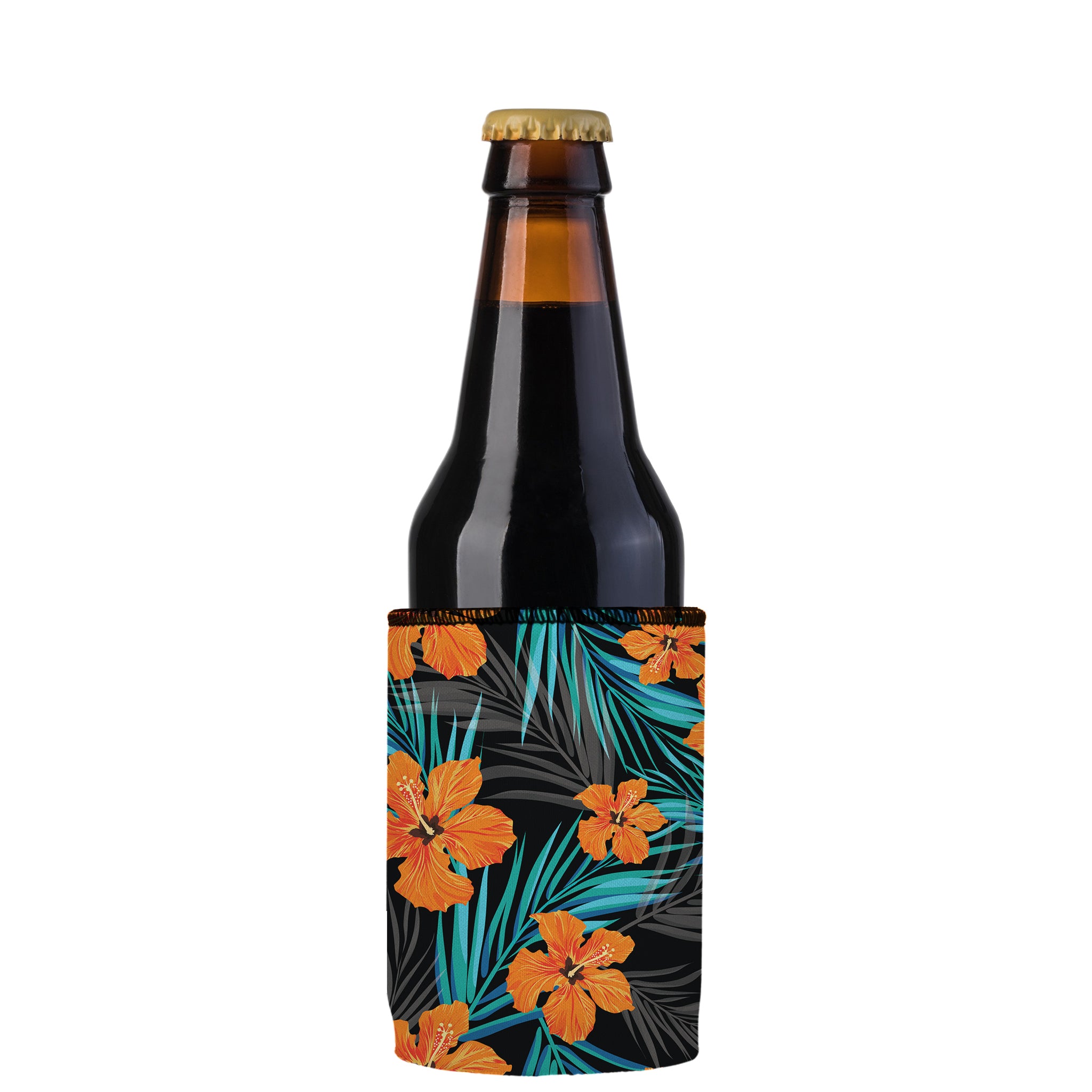 Stubbyz Island Hibiscus Stubby Cooler