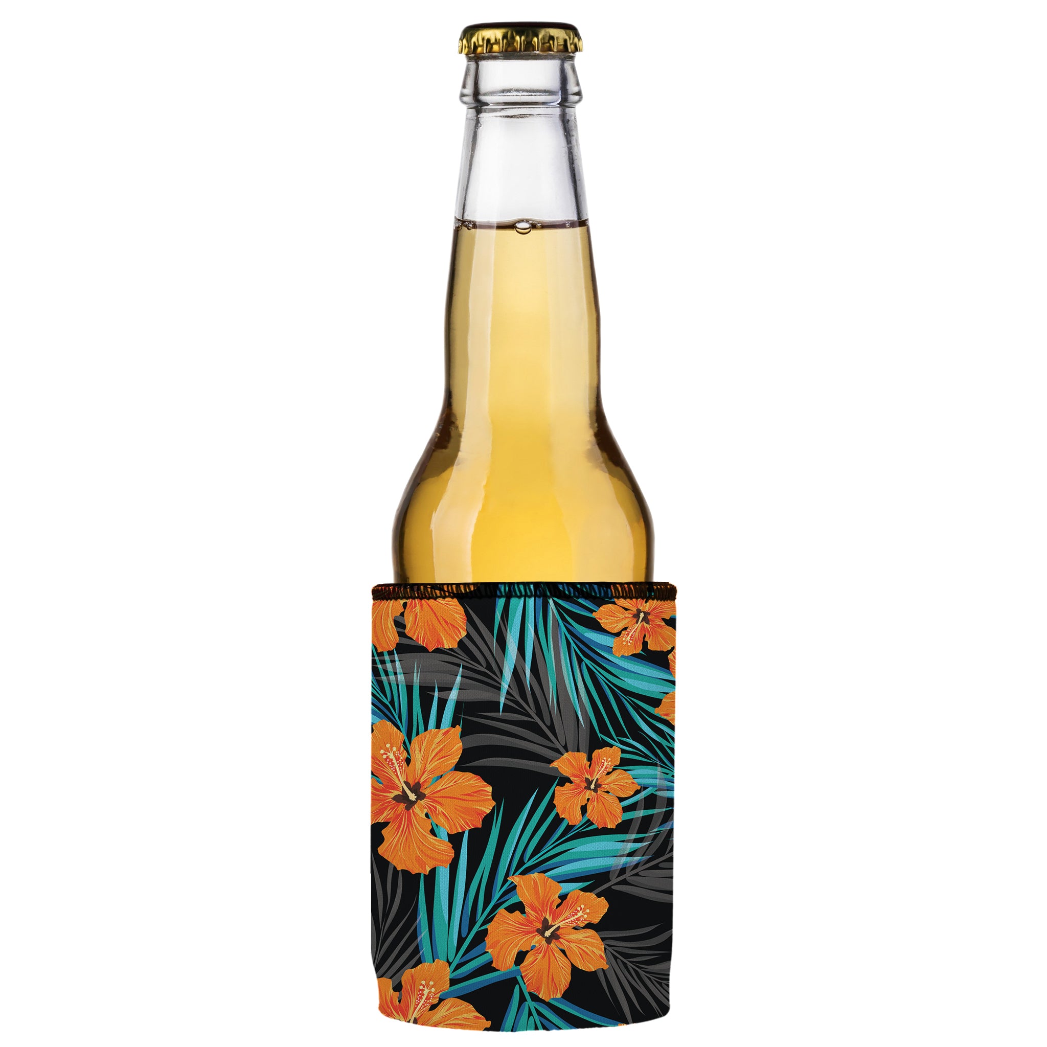 Stubbyz Island Hibiscus Stubby Cooler