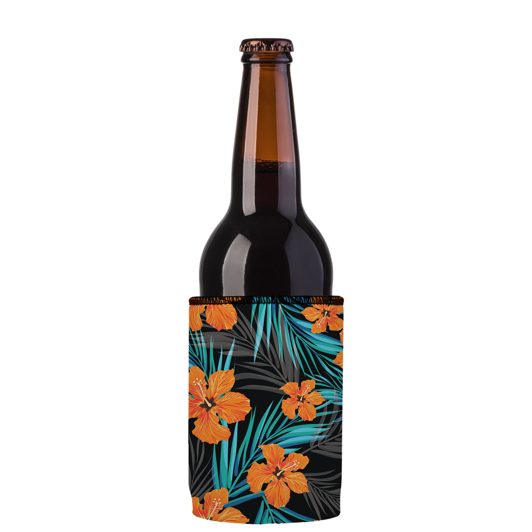 Stubbyz Island Hibiscus Stubby Cooler
