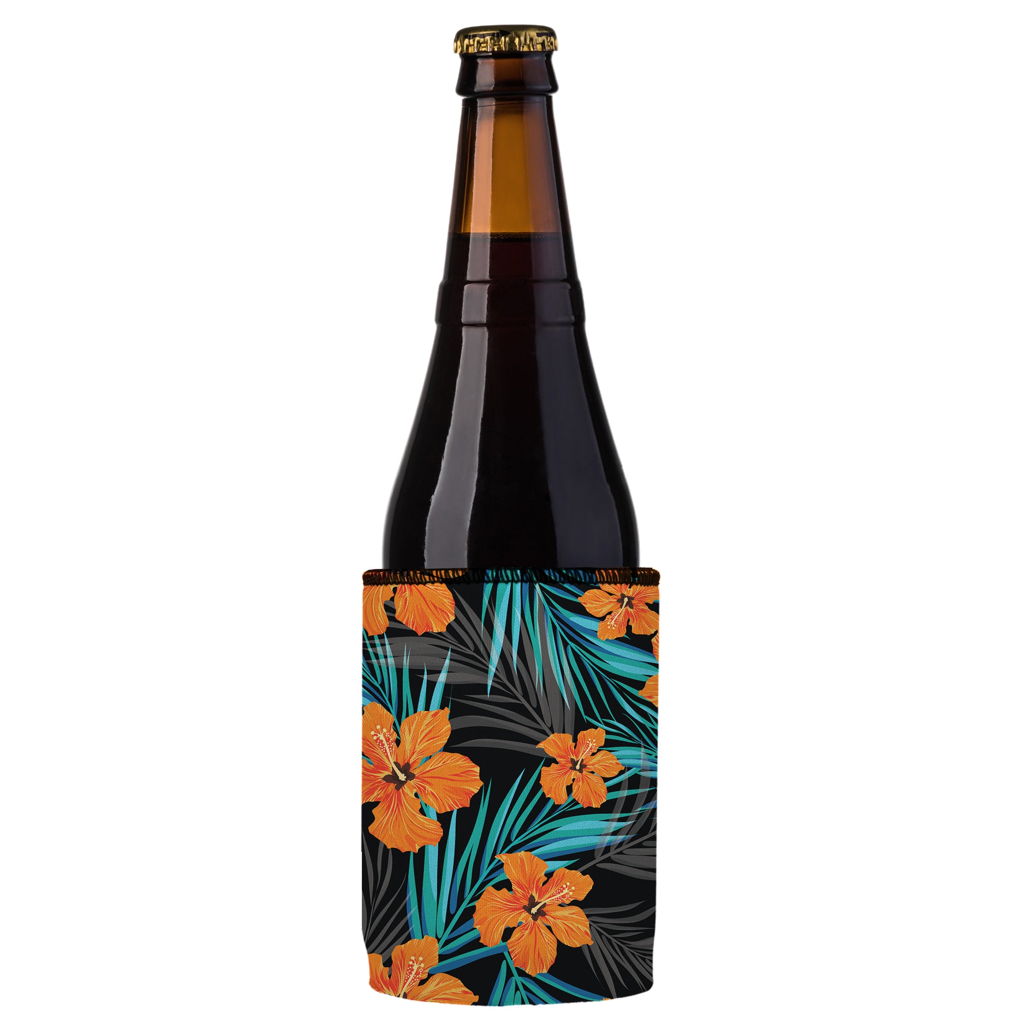 Stubbyz Island Hibiscus Stubby Cooler