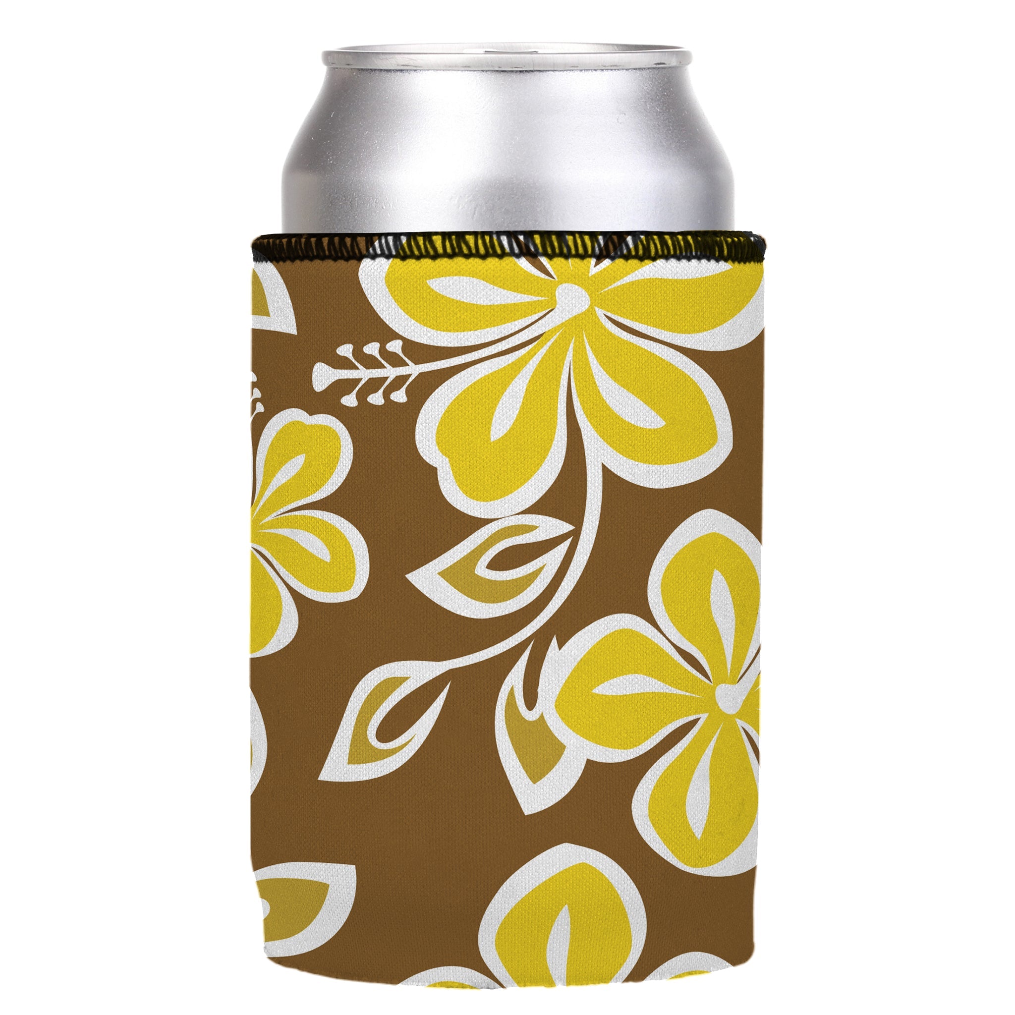 Stubbyz Golden Hibiscus Stubby Cooler 2-Pack