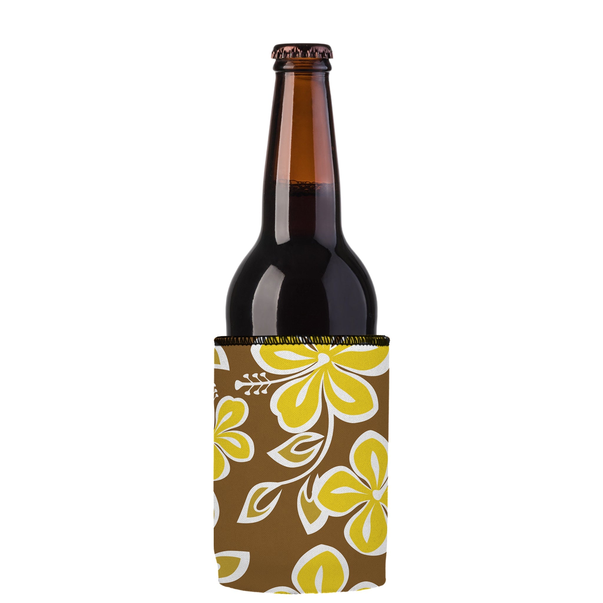 Stubbyz Golden Hibiscus Stubby Cooler 2-Pack