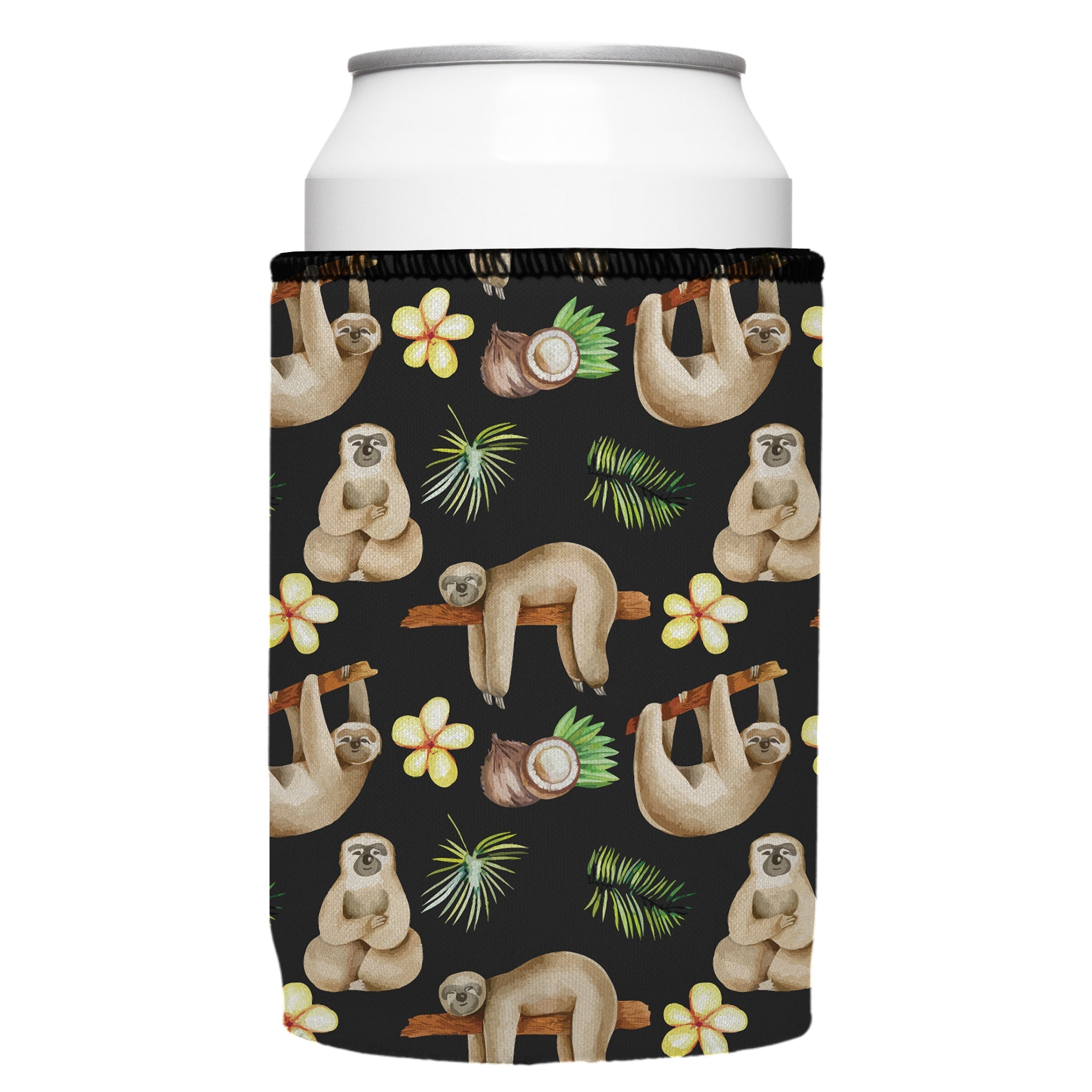 Stubbyz Lazy Sloth Stubby Cooler 2-Pack