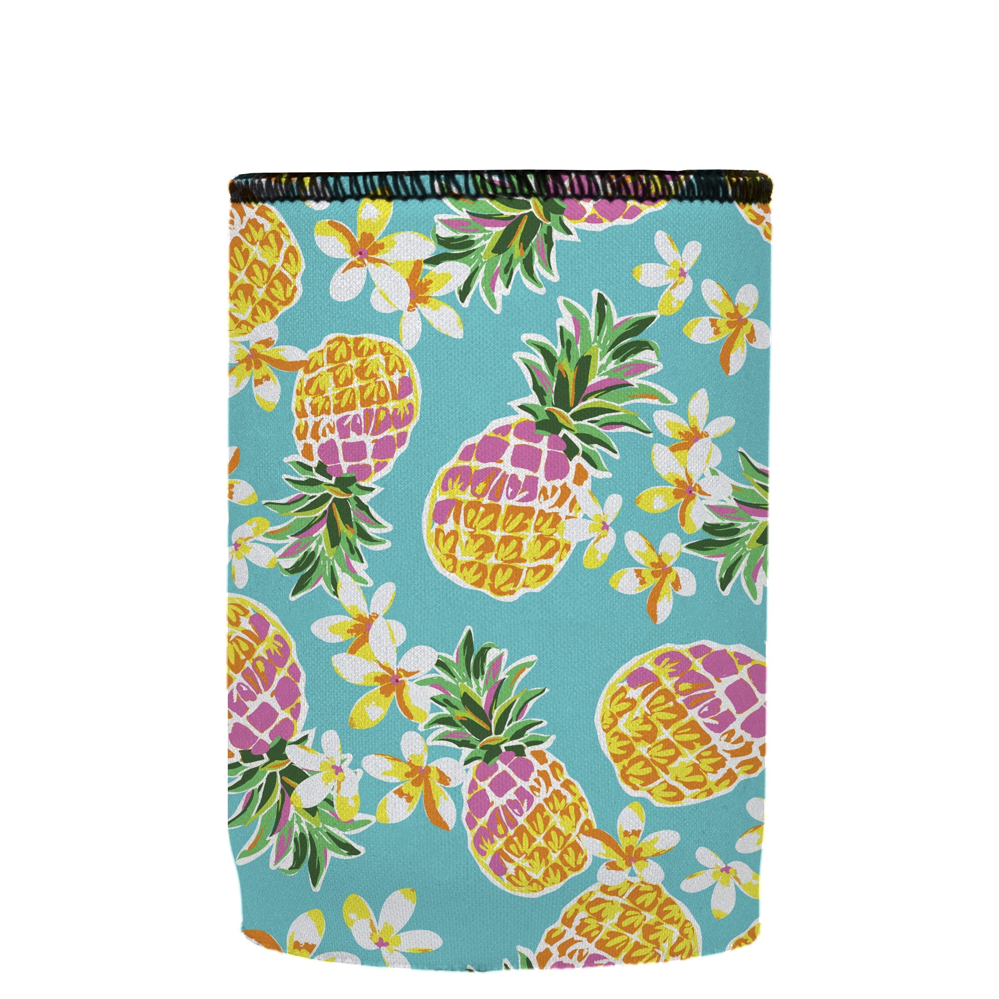 Stubbyz Floral Pineapple Stubby Cooler 3-Pack