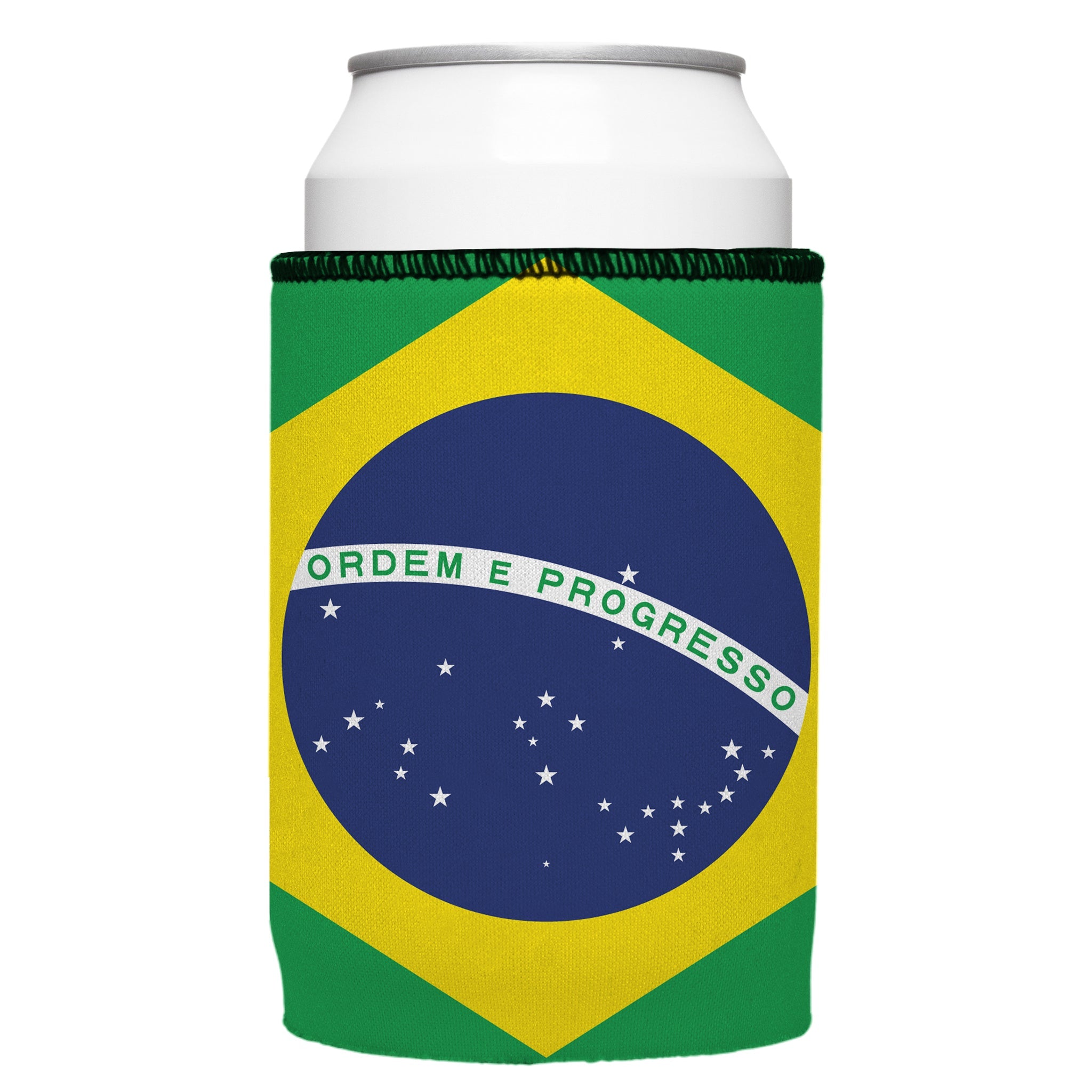 Stubbyz Brazilian Flag Stubby Cooler 3-Pack