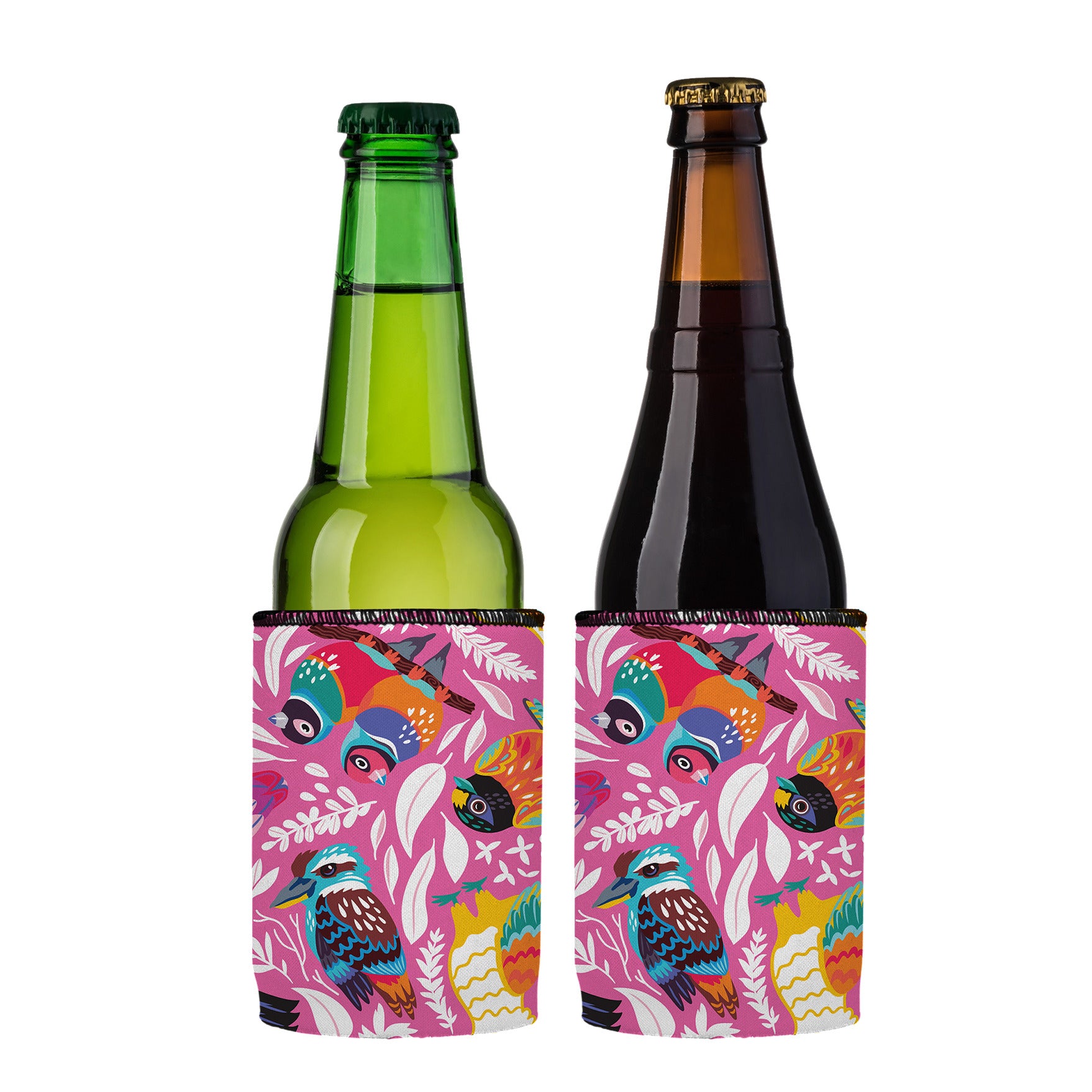 Stubbyz Aussie Birds Stubby Cooler 2-Pack