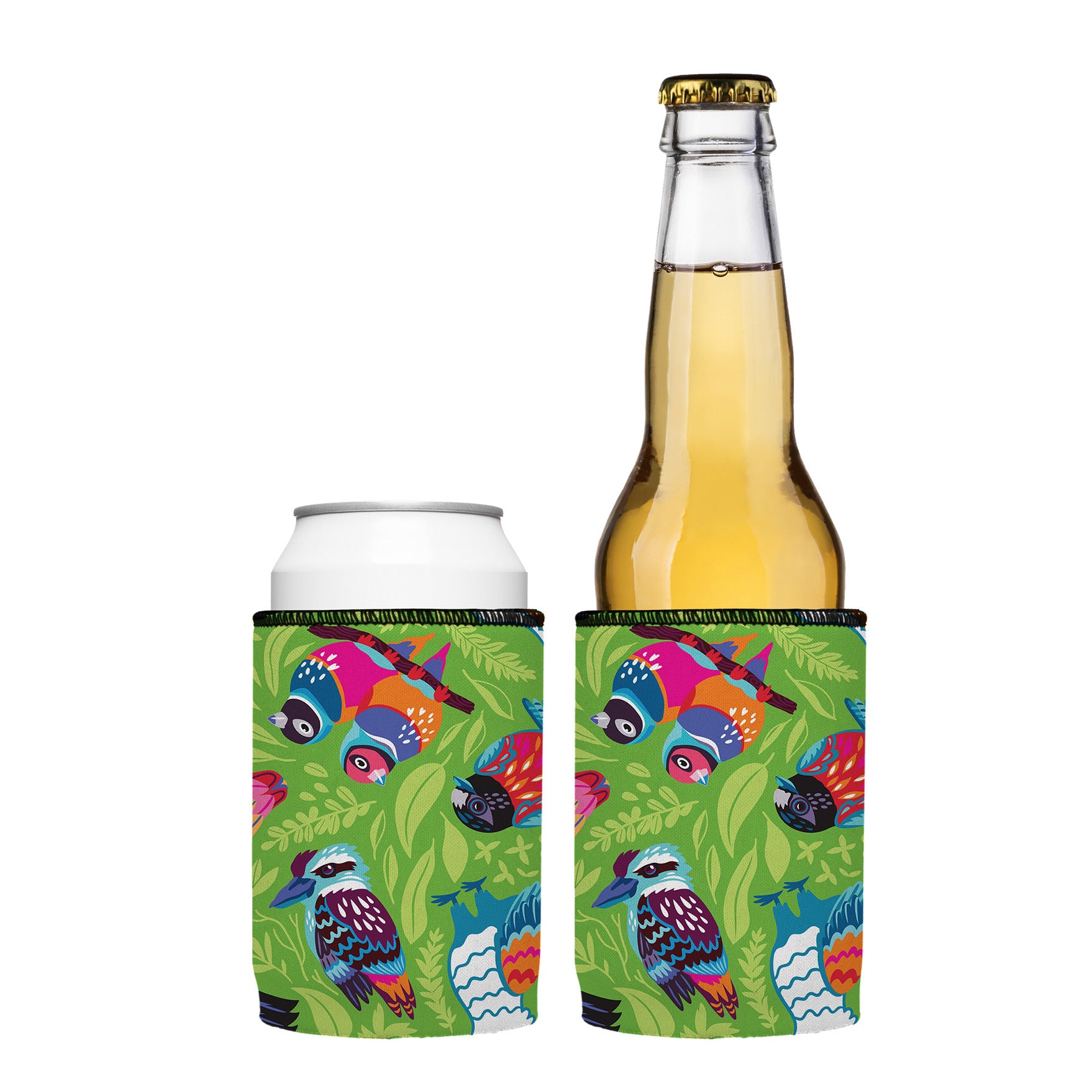 Stubbyz Aussie Birds III Stubby Cooler 2-Pack