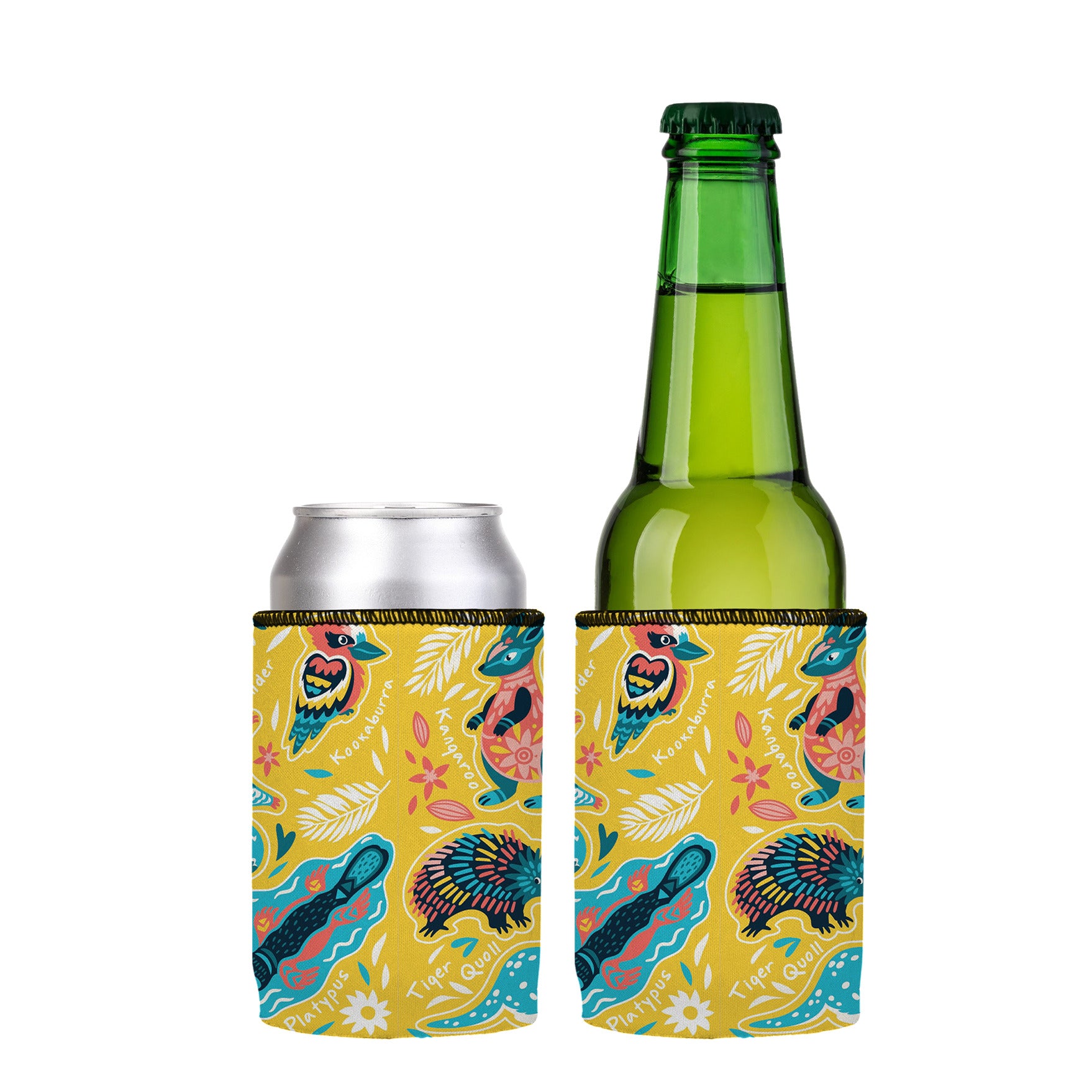 Stubbyz Australian Animals Stubby Cooler 2-Pack