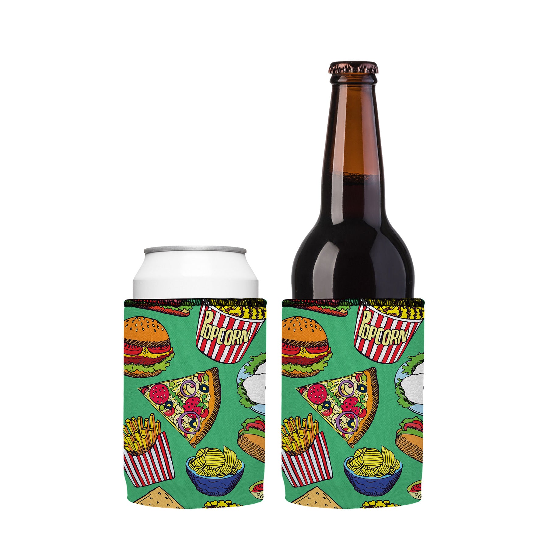 Stubbyz Burgers Junk Food Stubby Cooler 2-Pack