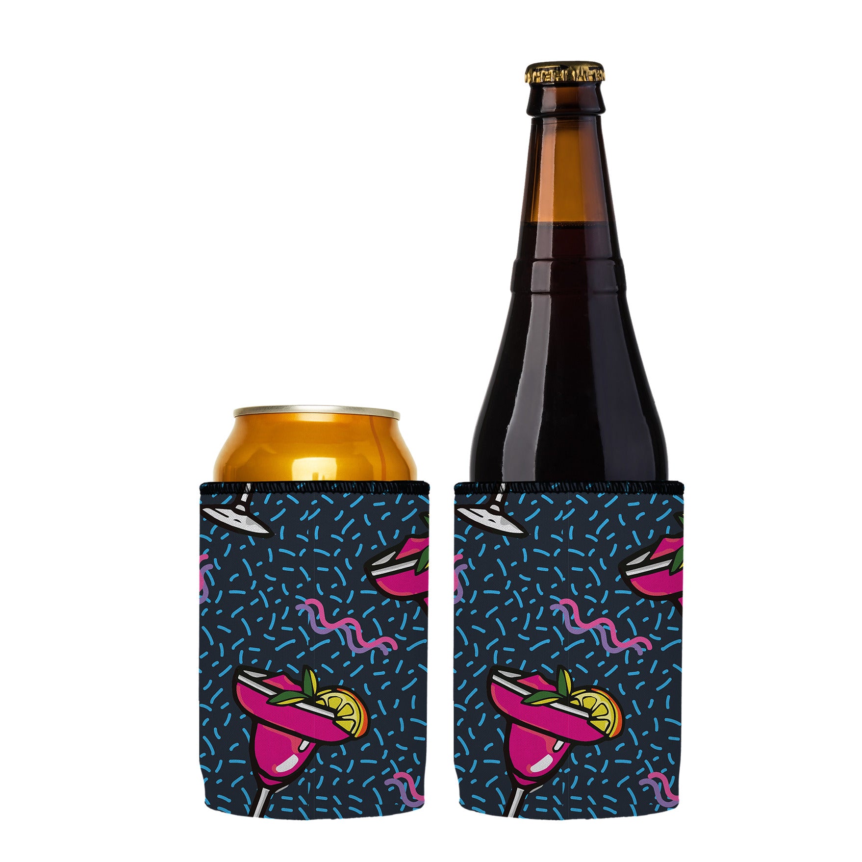 Stubbyz Pink Margaritas Stubby Cooler 2-Pack