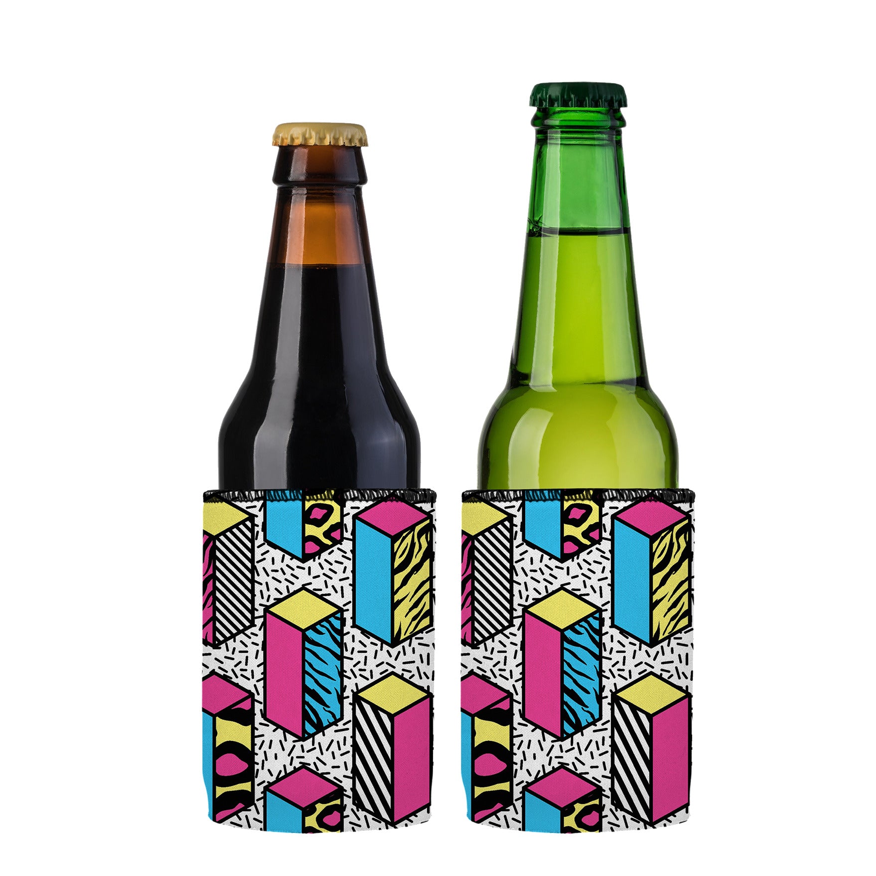 Stubbyz 80s Allover Stubby Cooler 2-Pack