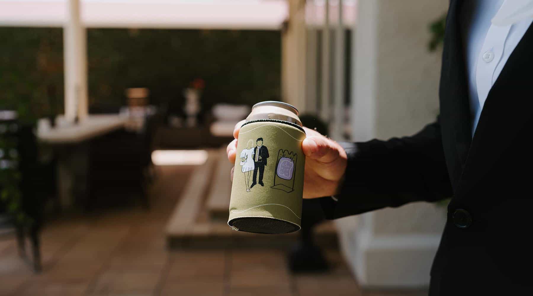 Commemorate Your Wedding Day With Personalised Stubby Holders