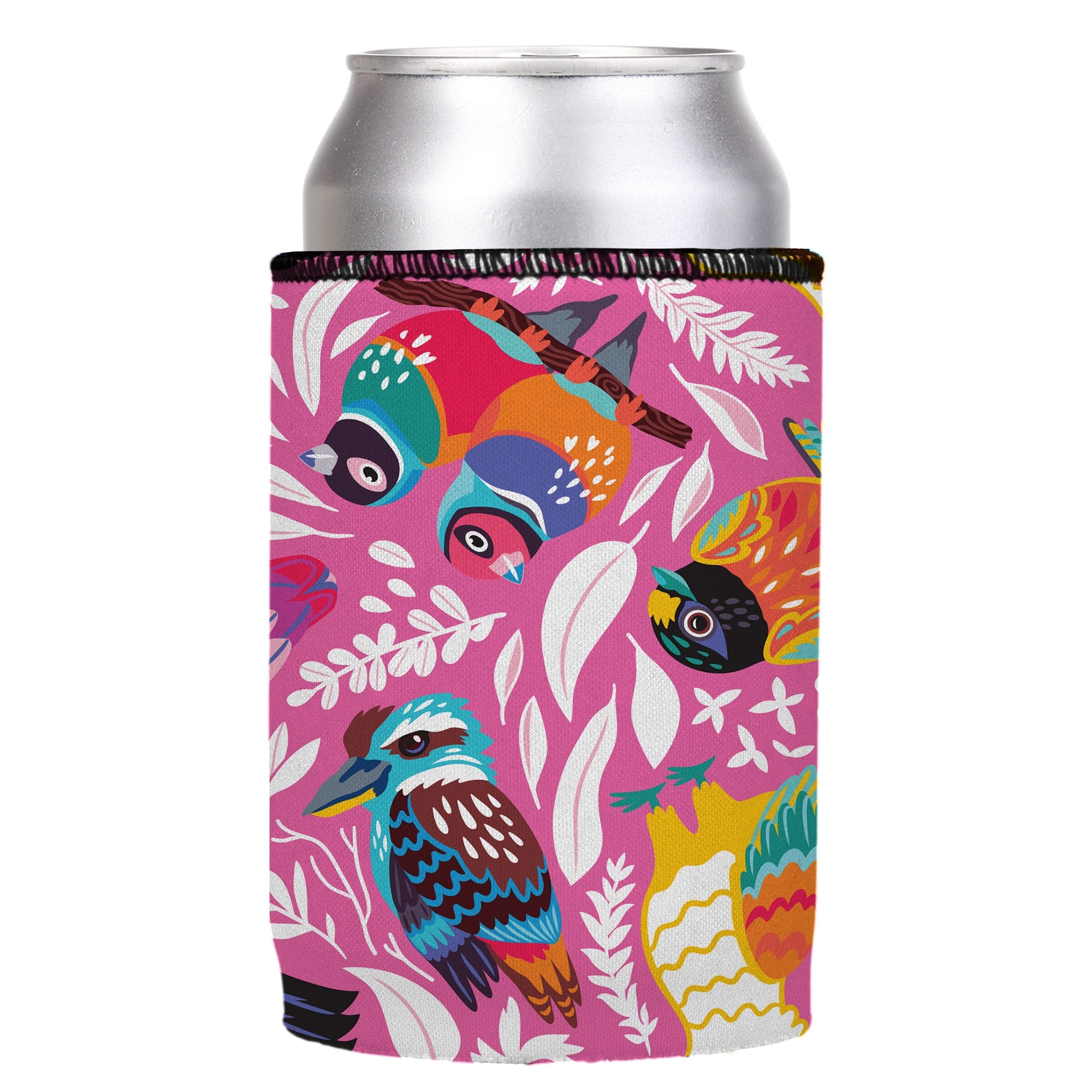 Stubbyz Aussie Birds Stubby Cooler
