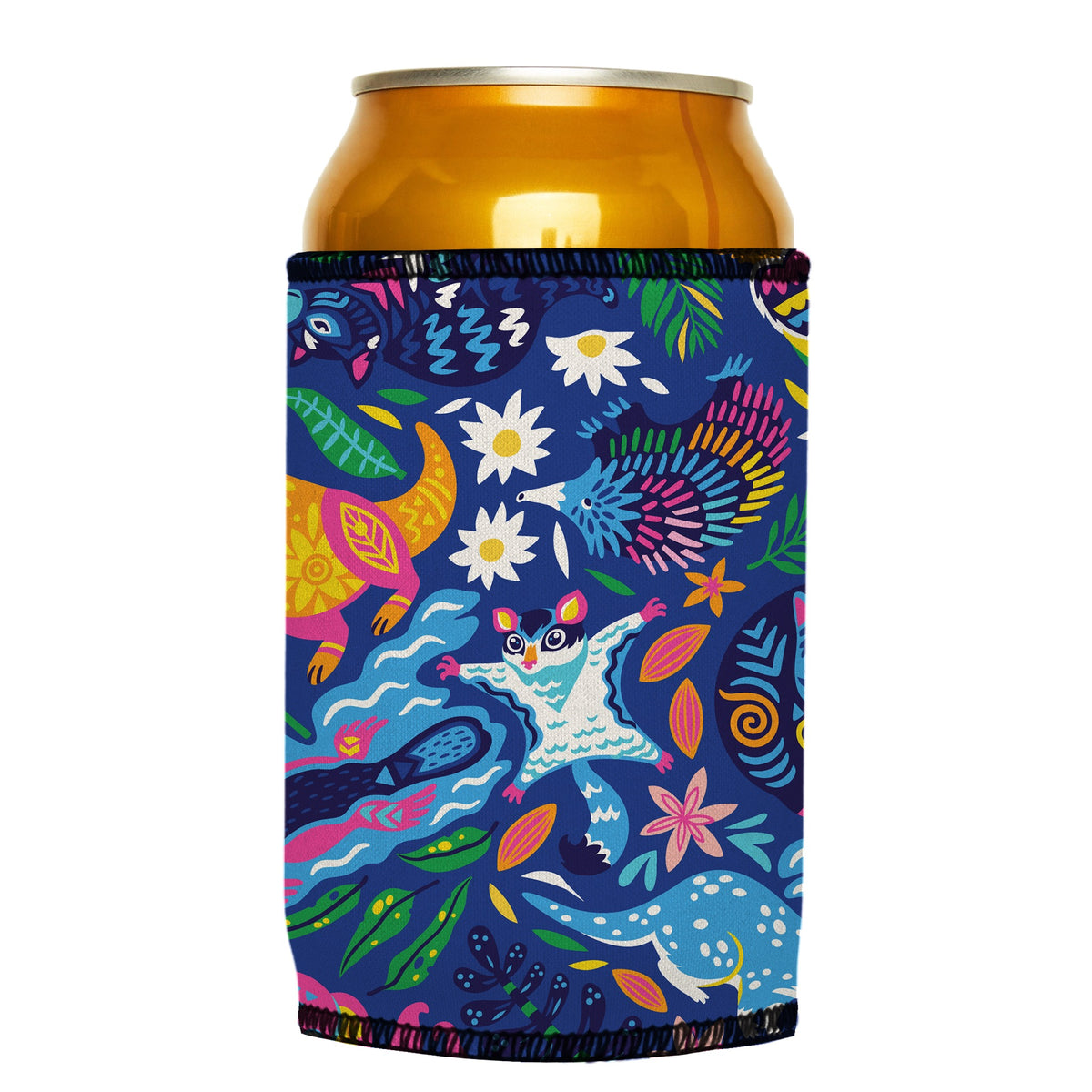 Aussie Crawl III Stubbyz One Size cooler on a standard can