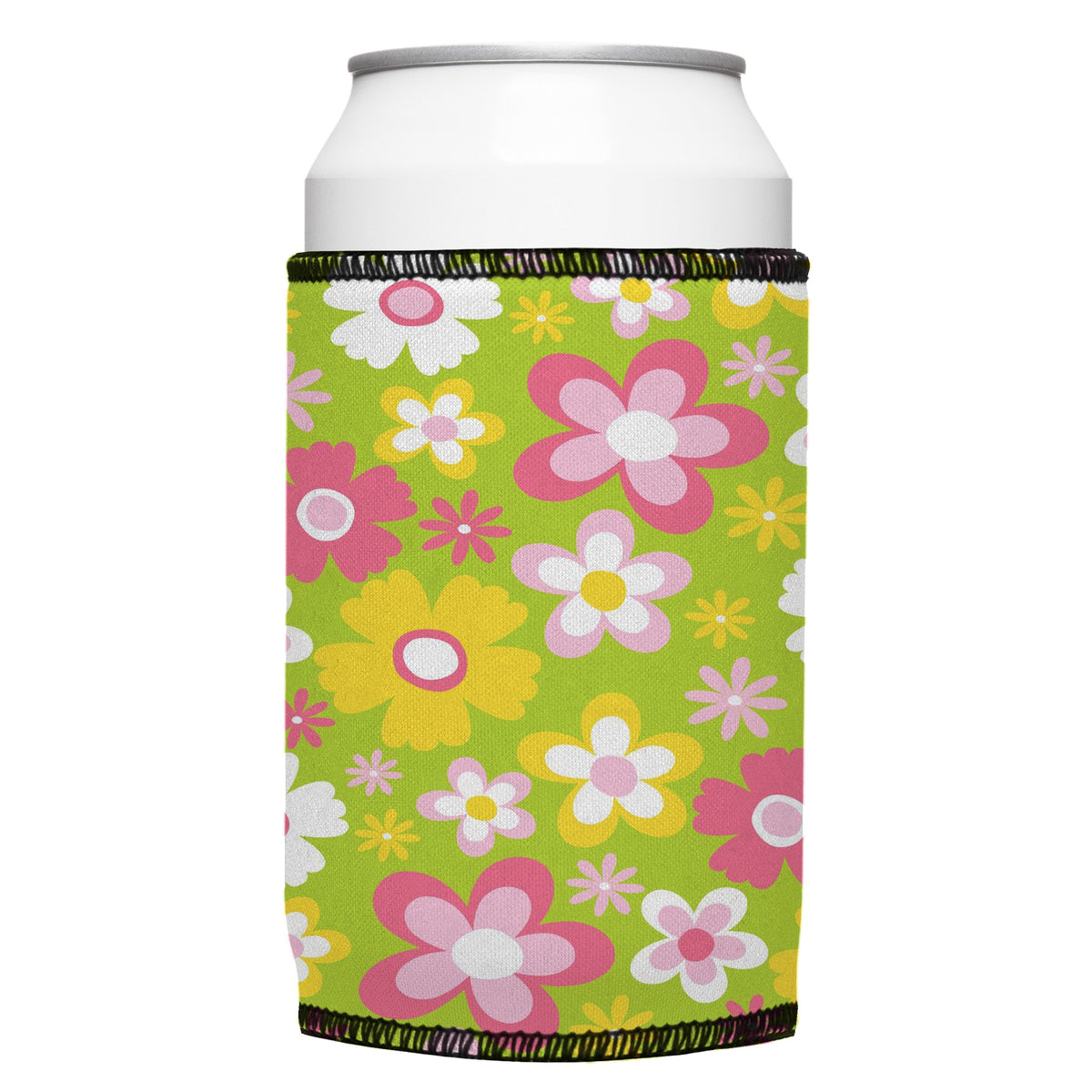 Hazy Daisy Stubbyz One Size cooler on a standard bottle