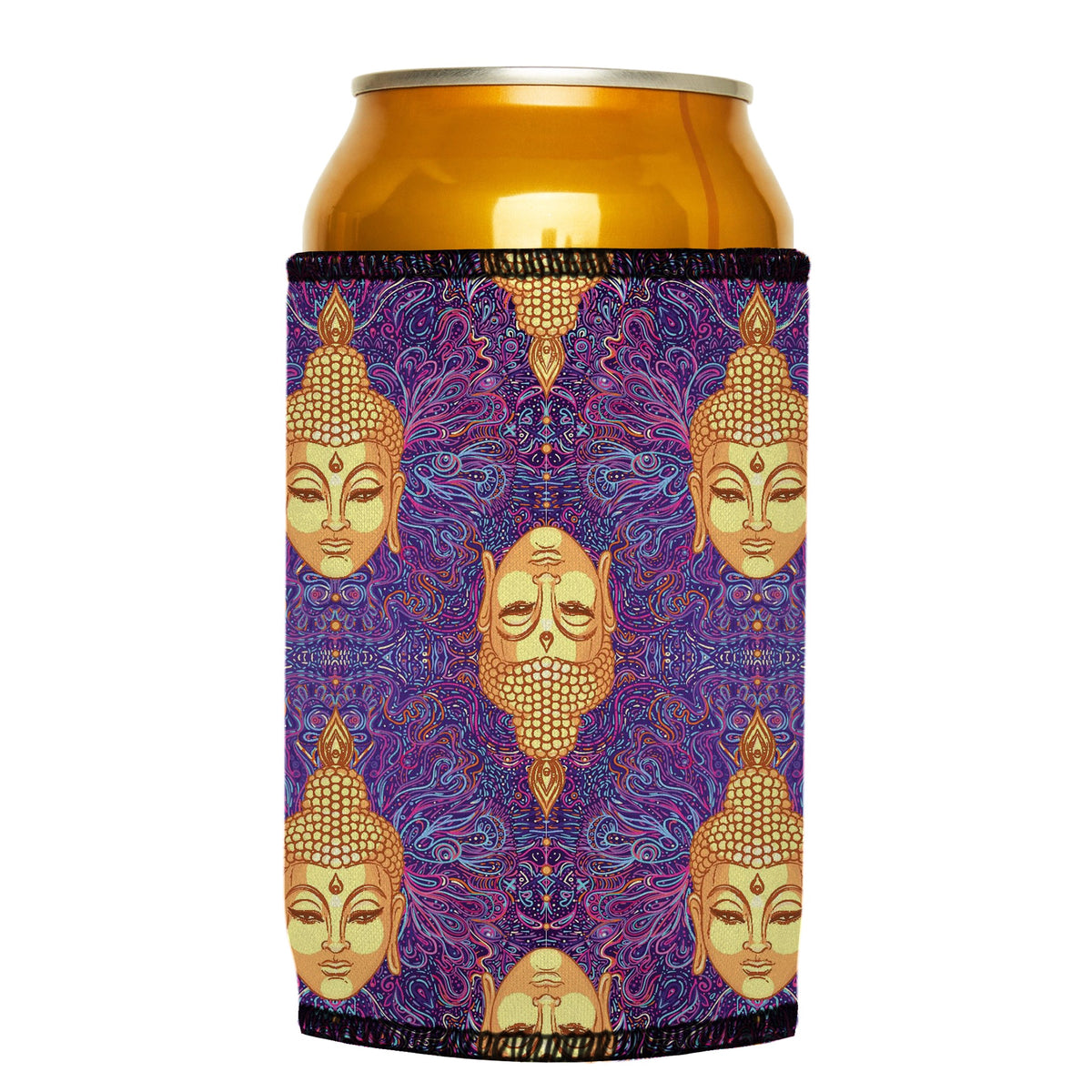 Gautama Buddha Stubbyz One Size cooler on a standard can