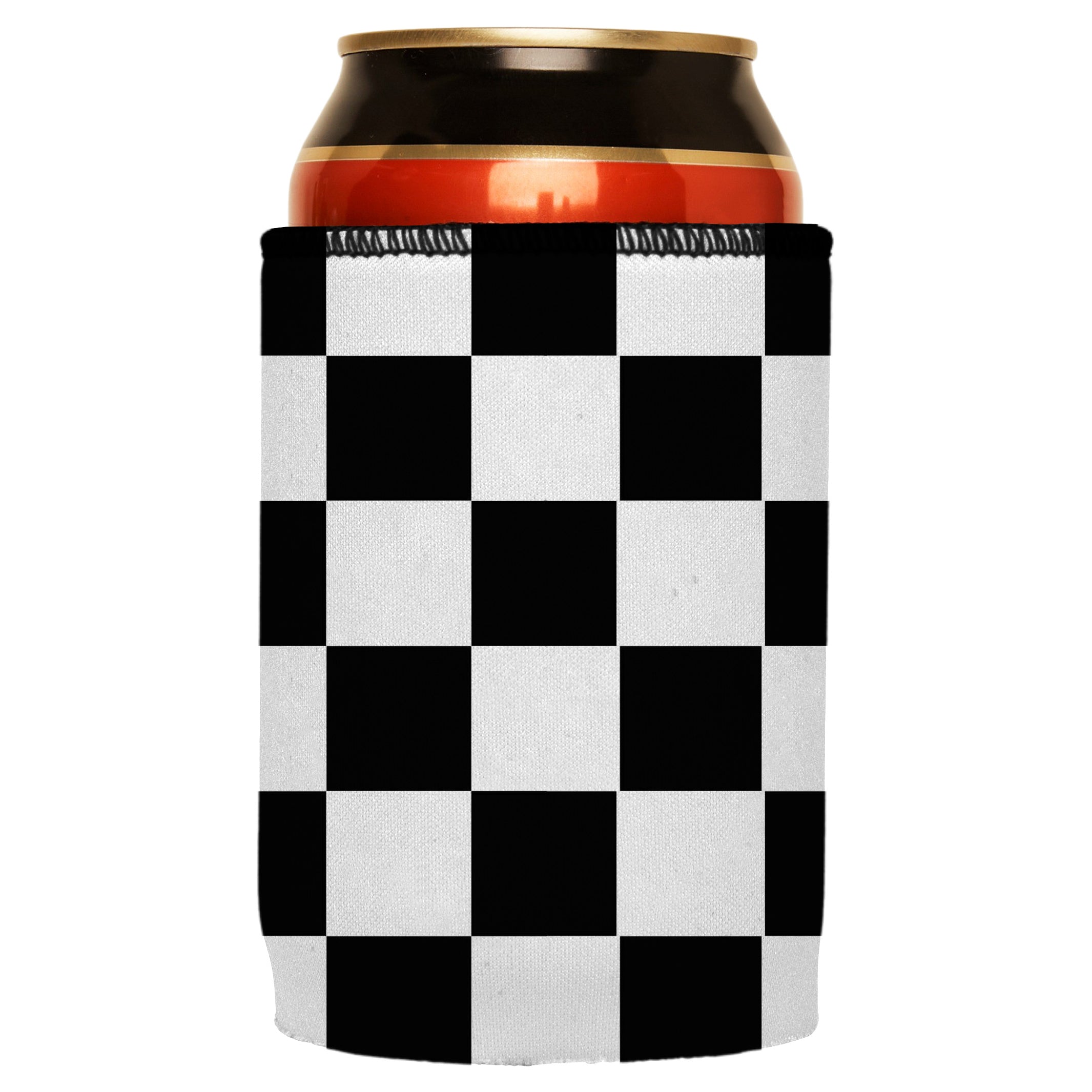 Stubbyz Large Checkerboard Stubby Cooler 2-Pack