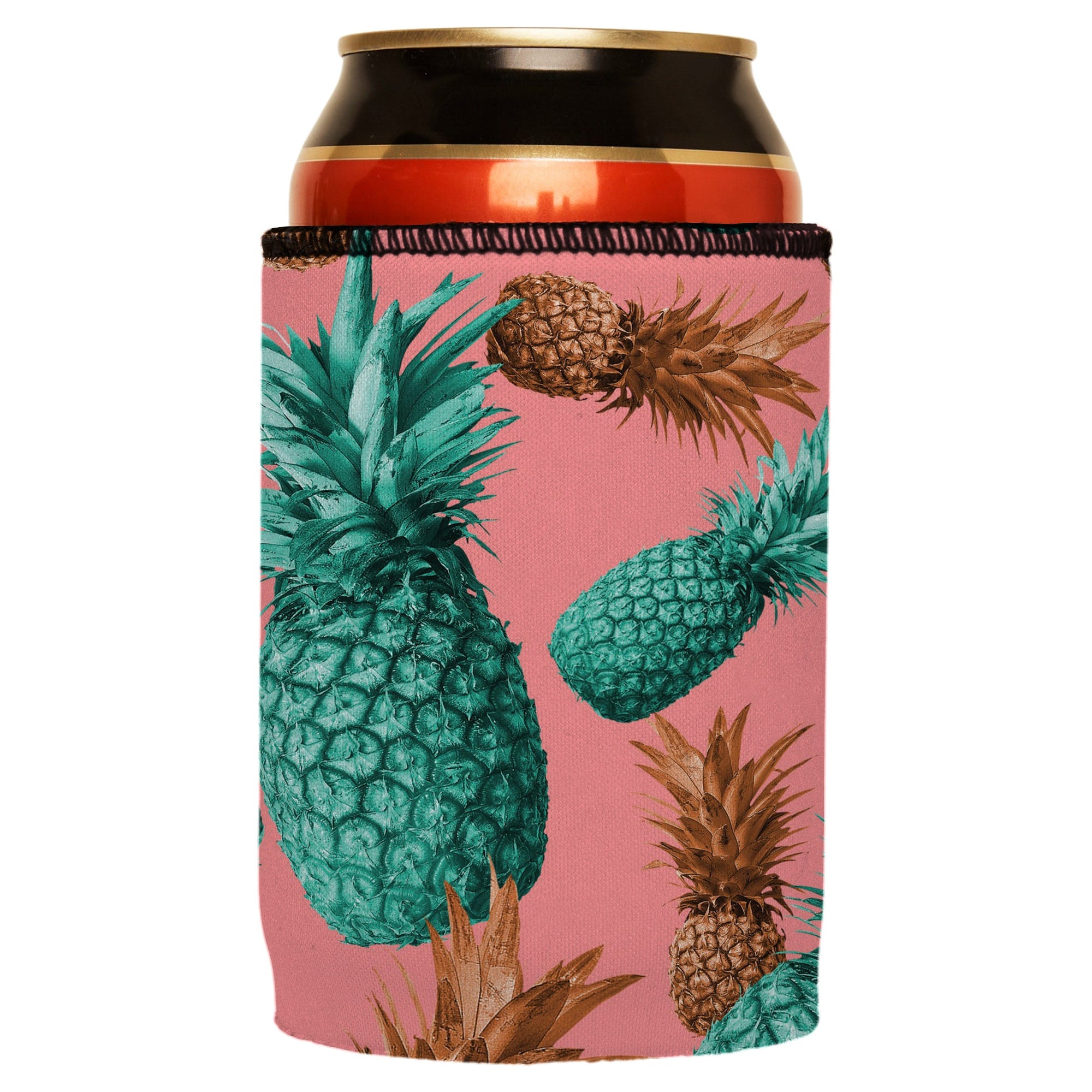 Stubbyz Mmm Pineapples Yummy Stubby Cooler 2-Pack