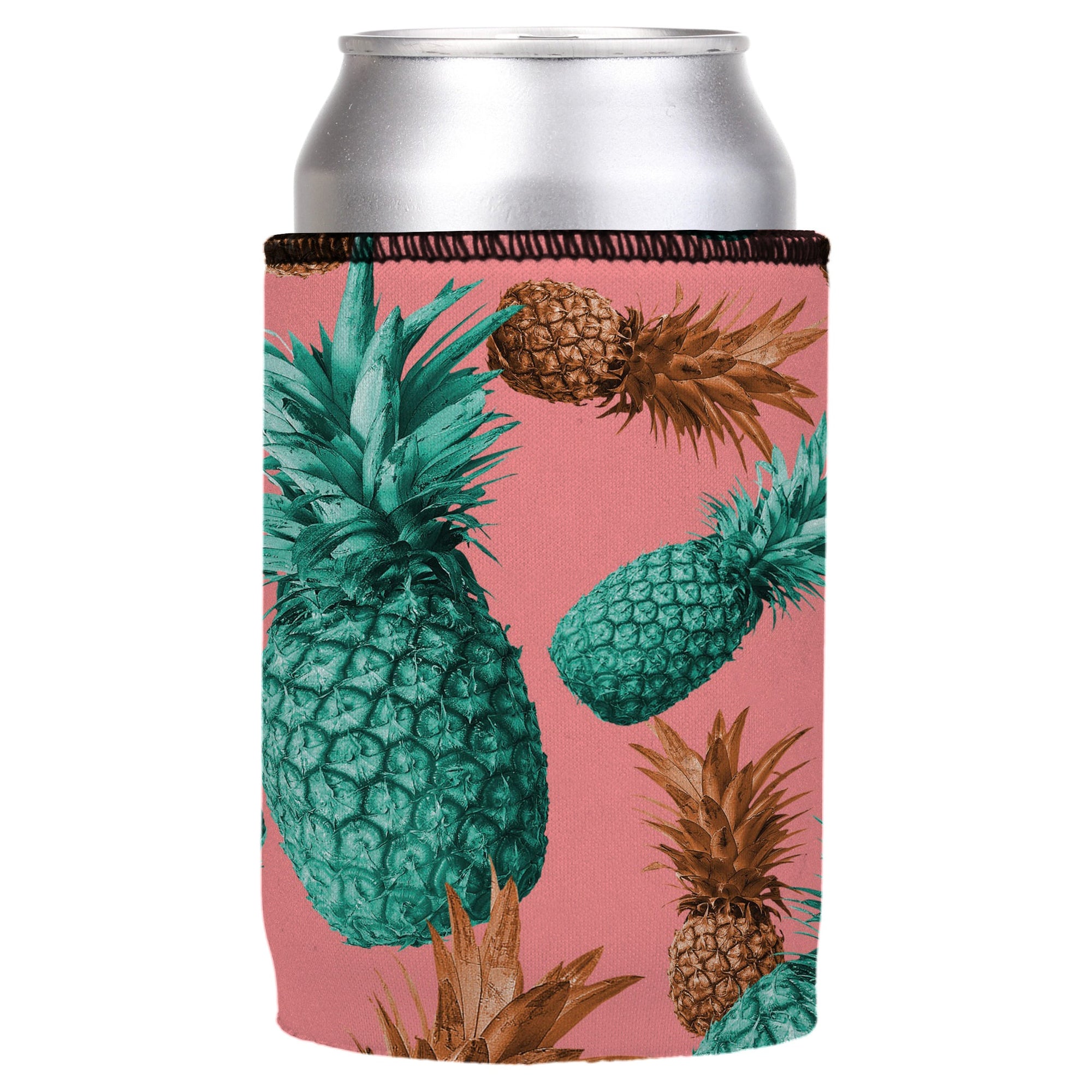 Stubbyz Mmm Pineapples Yummy Stubby Cooler 2-Pack