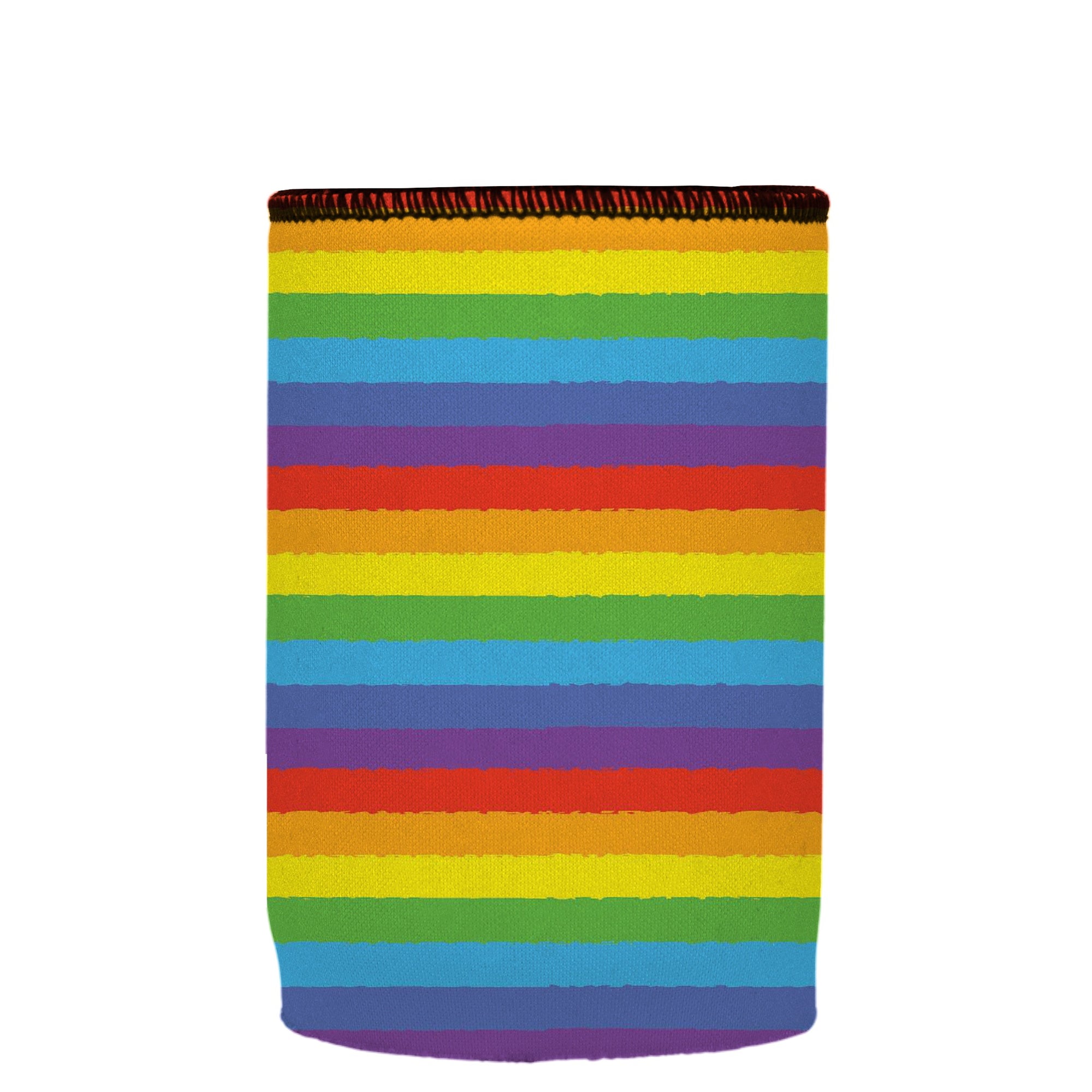 Stubbyz LGBTQ+ Pride Flag Stubby Cooler, Australian Made by Stubbyz, view 3