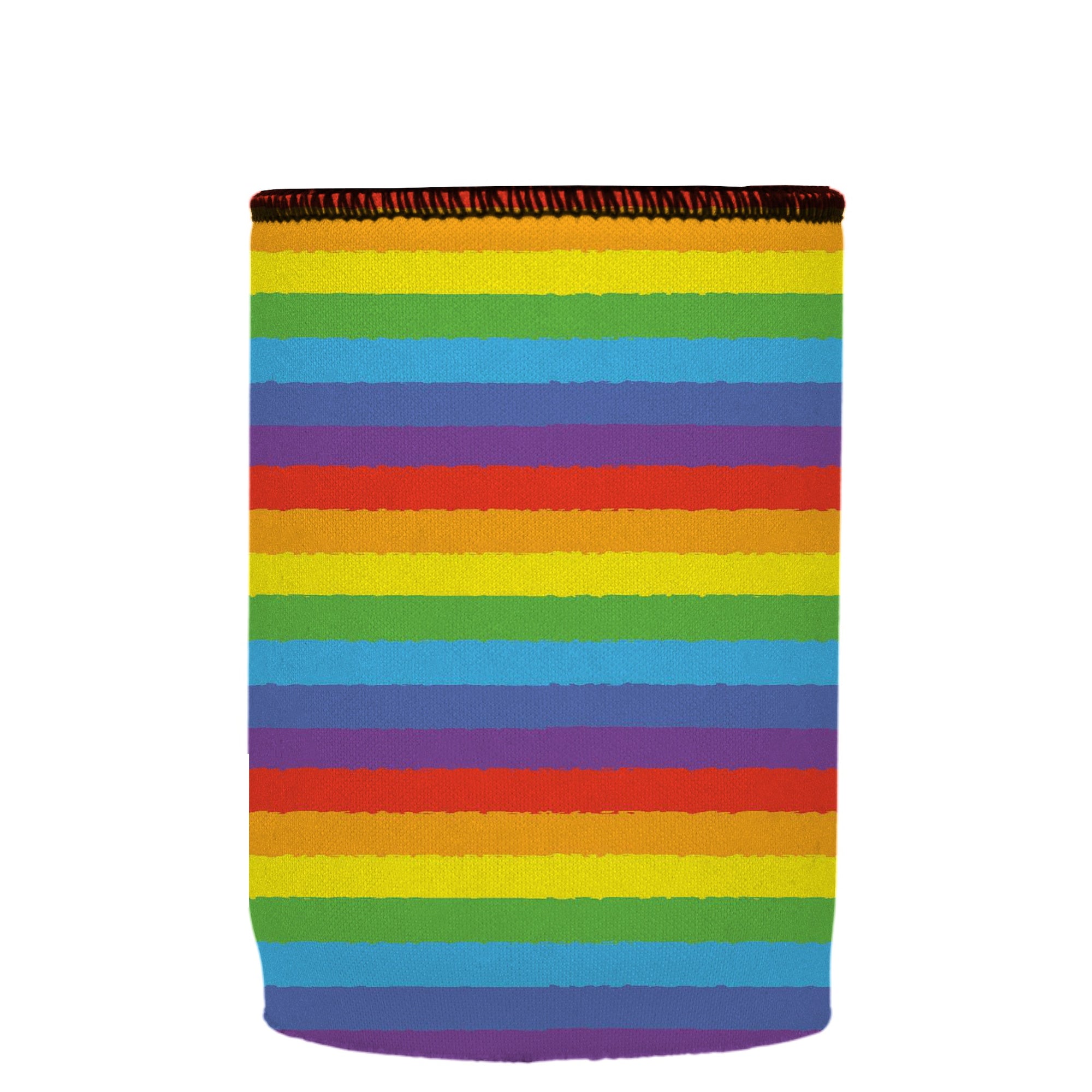 Stubbyz LGBTQ+ Pride Flag Stubby Cooler, Australian Made by Stubbyz, view 2