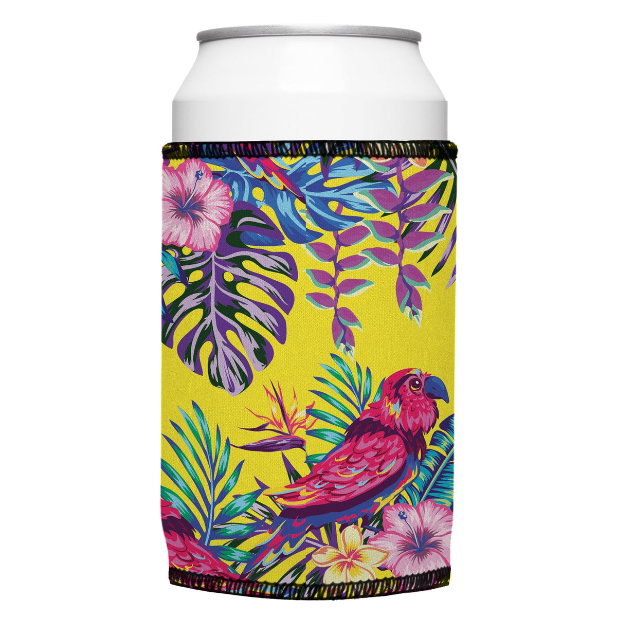 Exotic Birds Stubbyz One Size cooler on a standard bottle