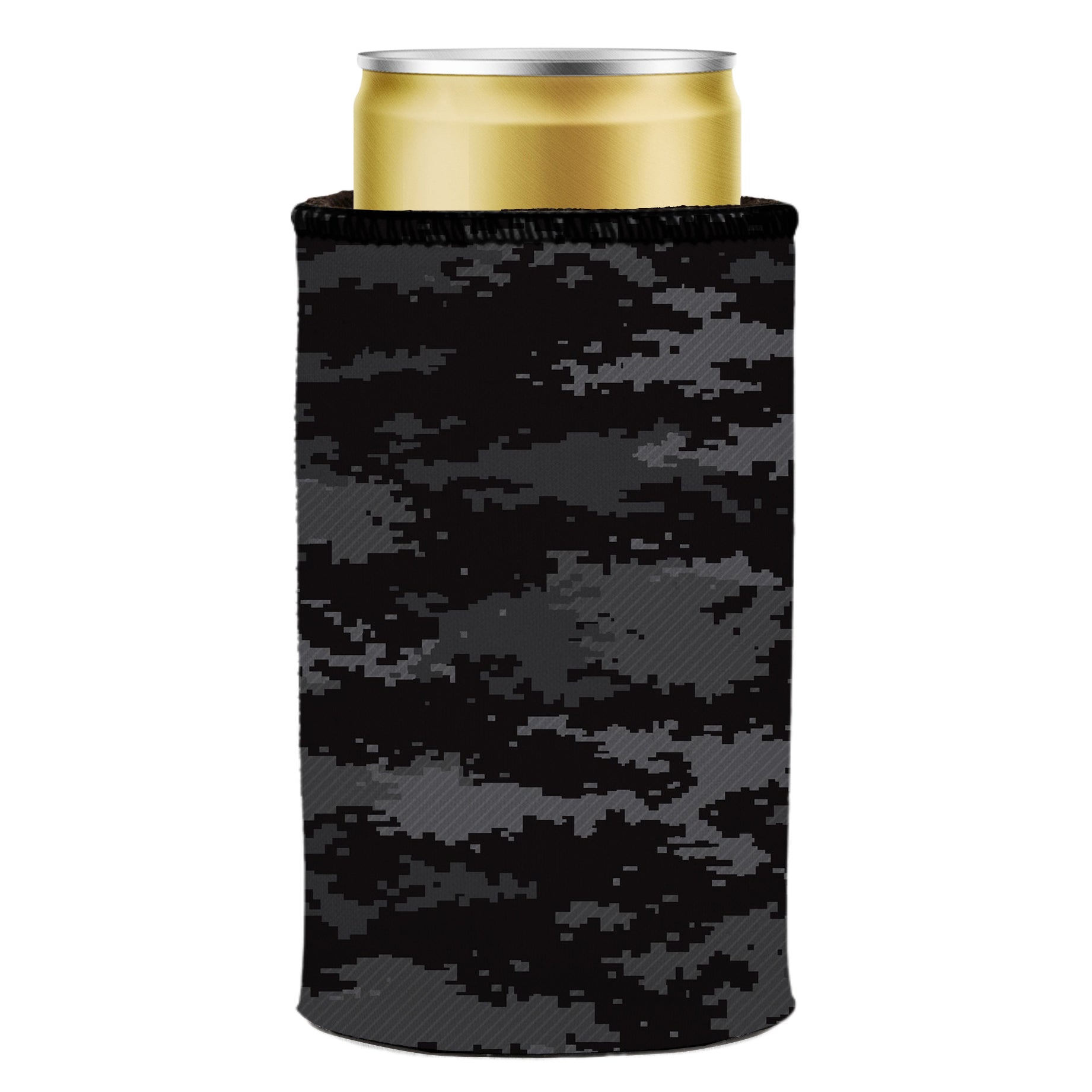 Stubbyz Digital Pixel Black Camo Stubby Cooler 2-Pack