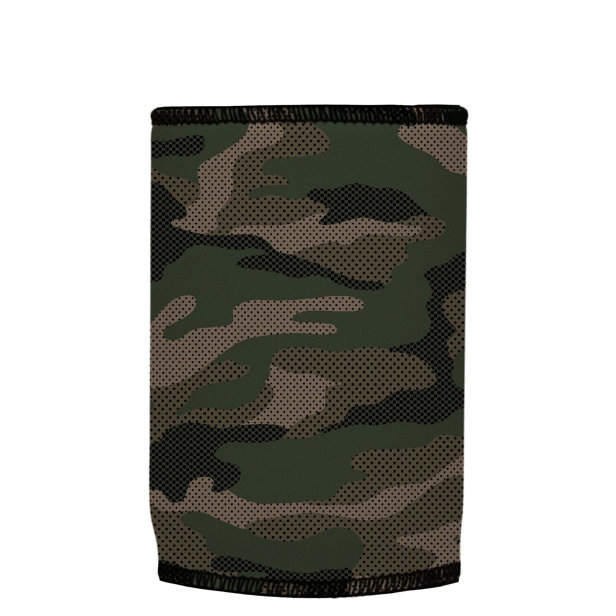 Stubbyz Green Camo Dot Pattern Stubby Cooler