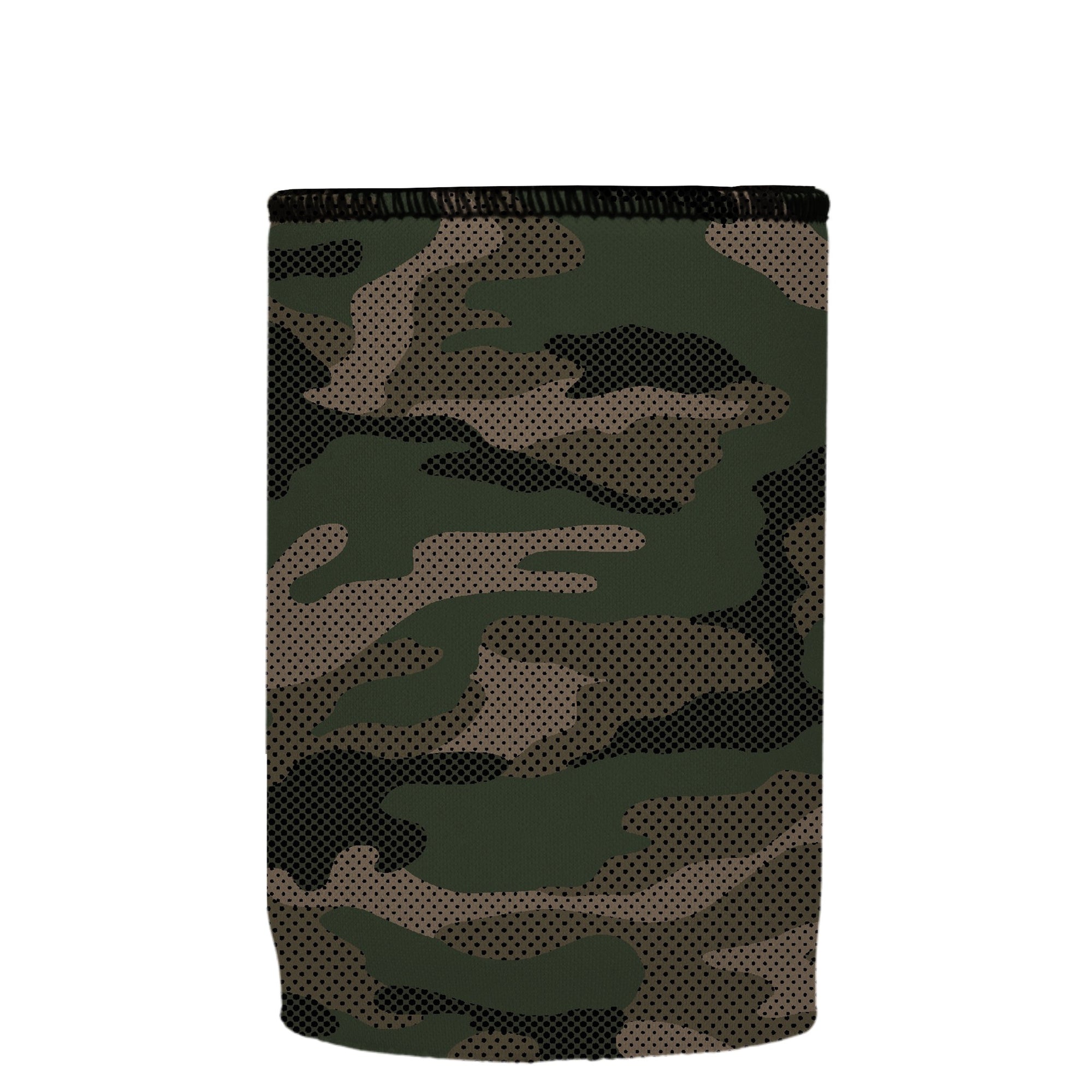 Stubbyz Green Camo Dot Pattern Stubby Cooler