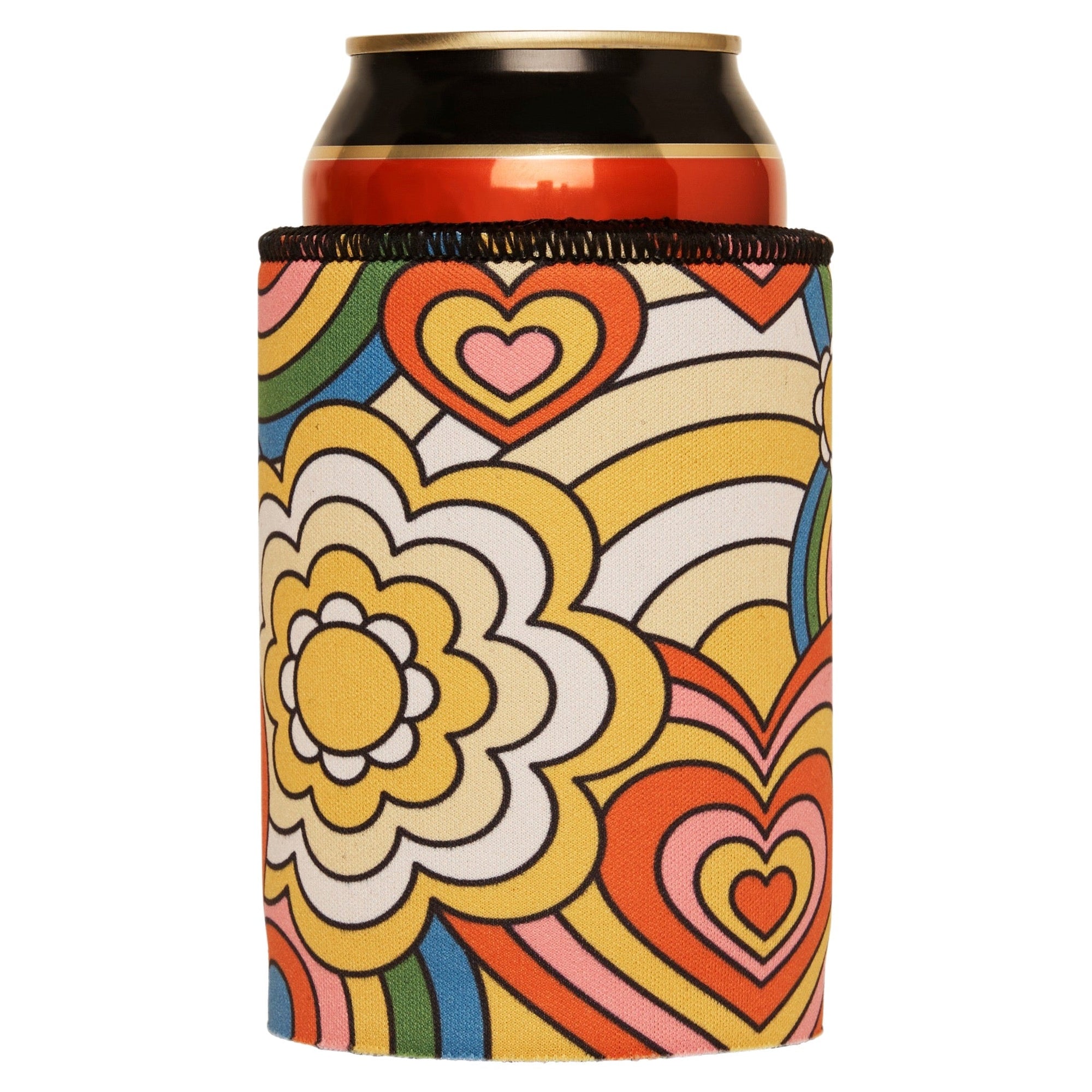 Stubbyz 60s Hearts Stubby Cooler 2-Pack