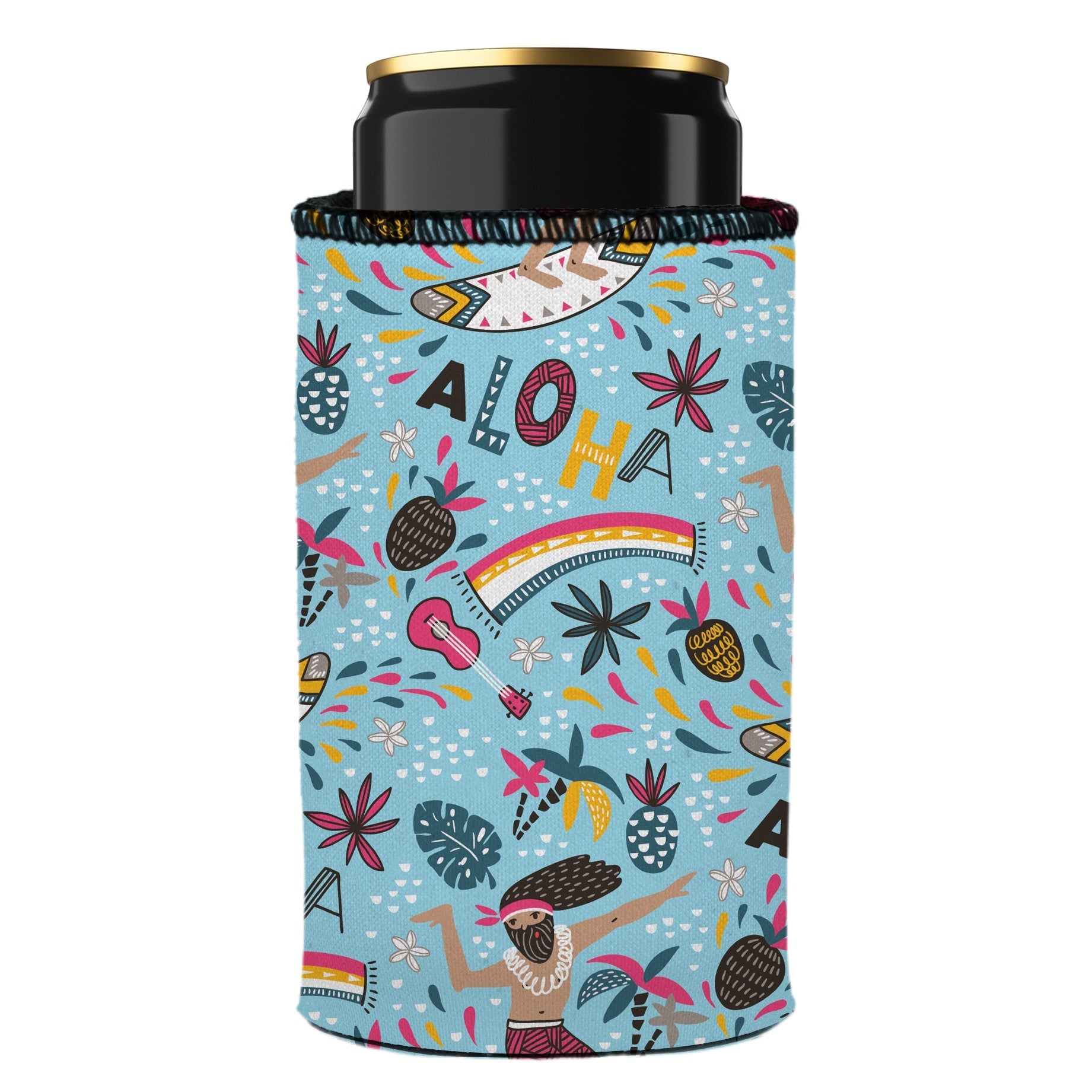 Stubbyz Surfing Aloha Stubby Cooler 2-Pack