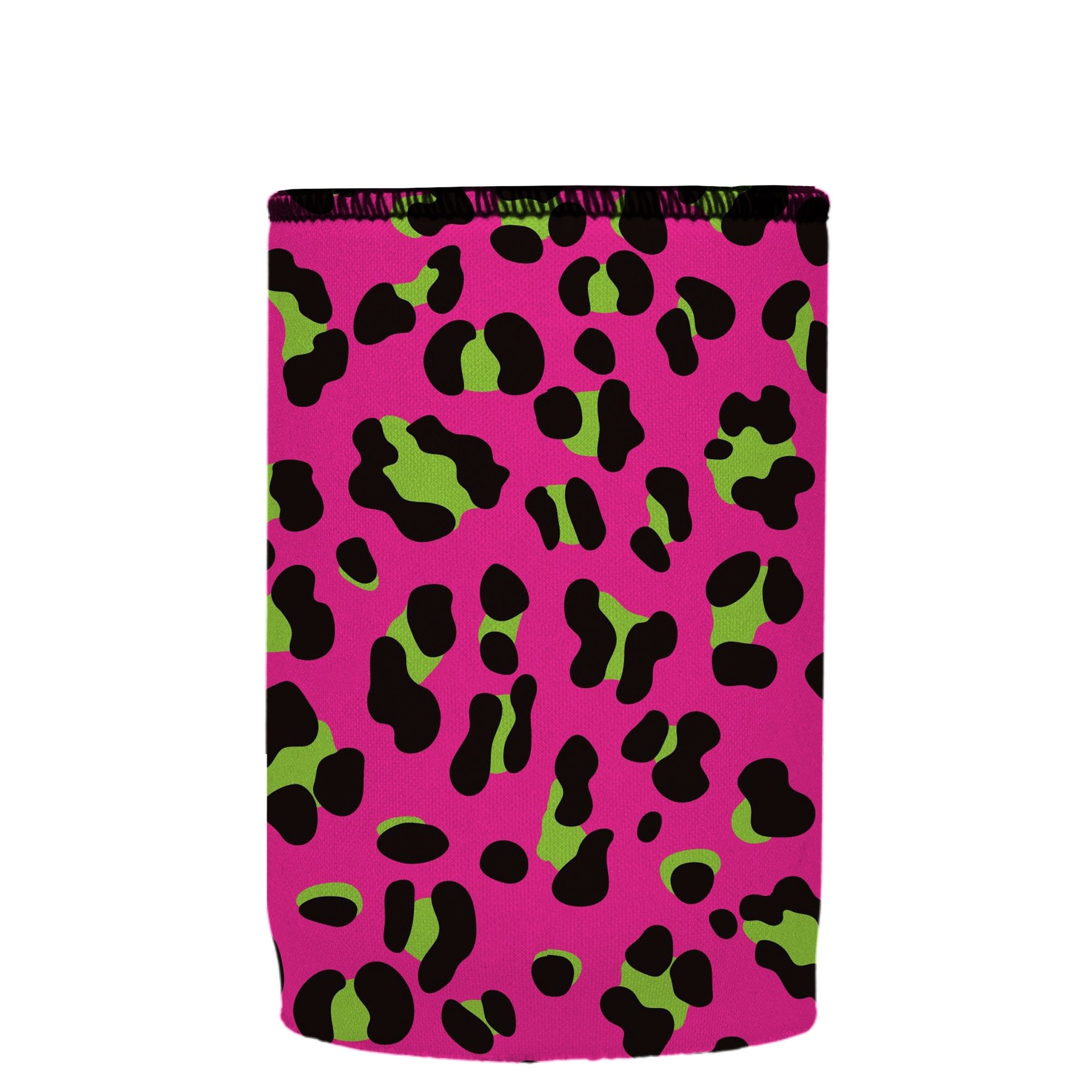 Stubbyz 80s Leopard Print Stubby Cooler, Australian Made by Stubbyz, view 3